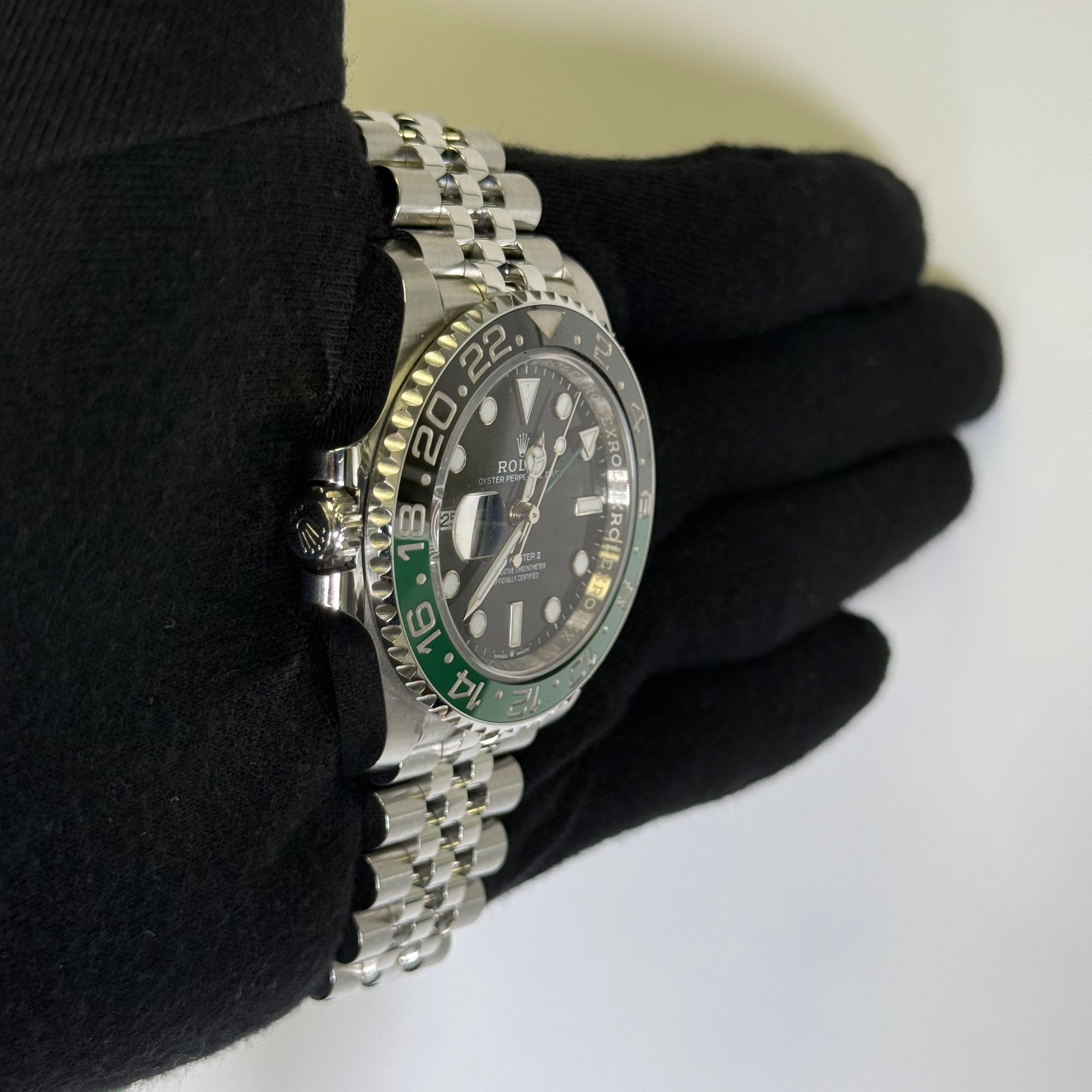 Rolex GMT-Master II 40mm Black Dial Watch Ref# 126720VTNR - Happy Jewelers Fine Jewelry Lifetime Warranty
