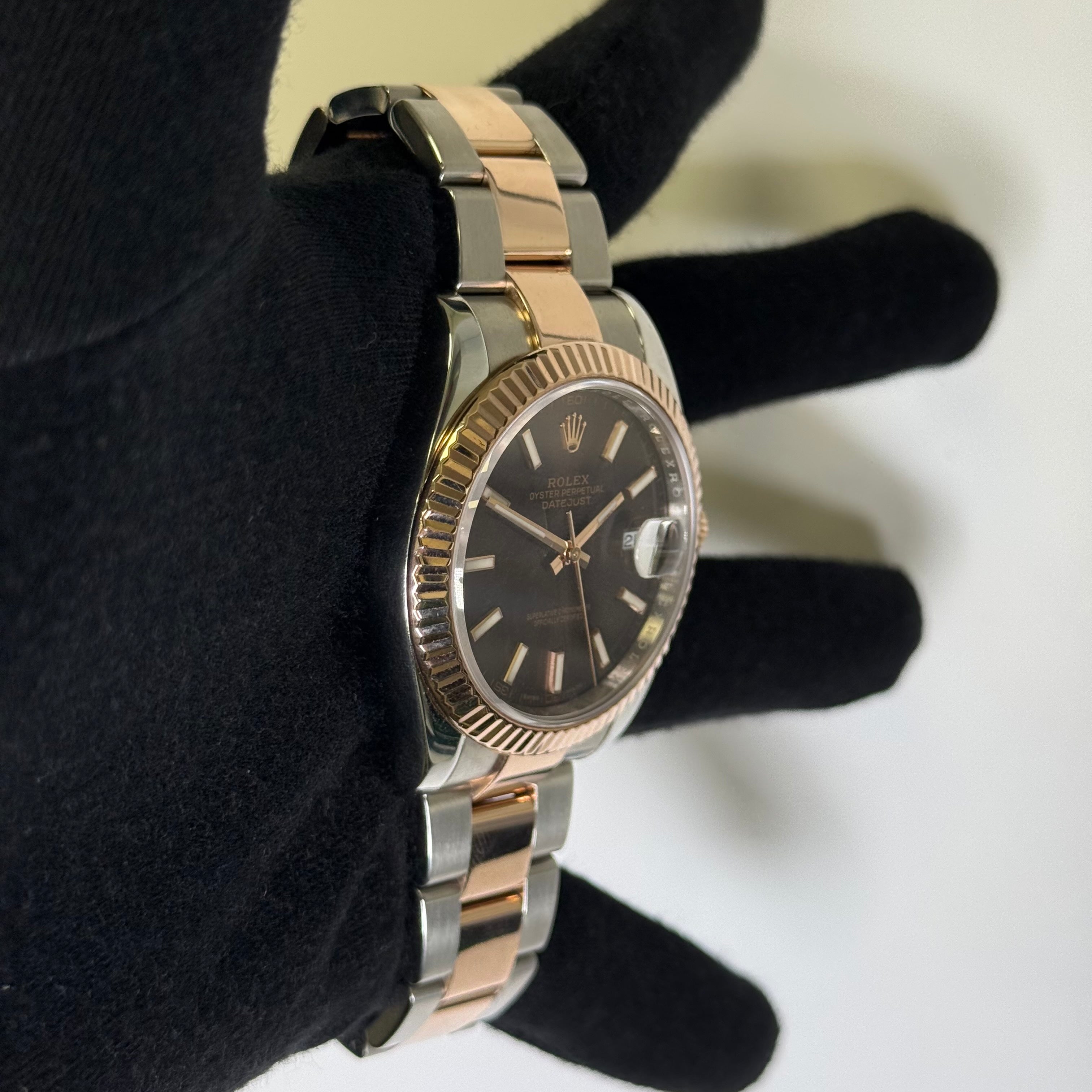 Rolex Datejust 41mm Chocolate Dial Watch Ref# 126331 - Happy Jewelers Fine Jewelry Lifetime Warranty