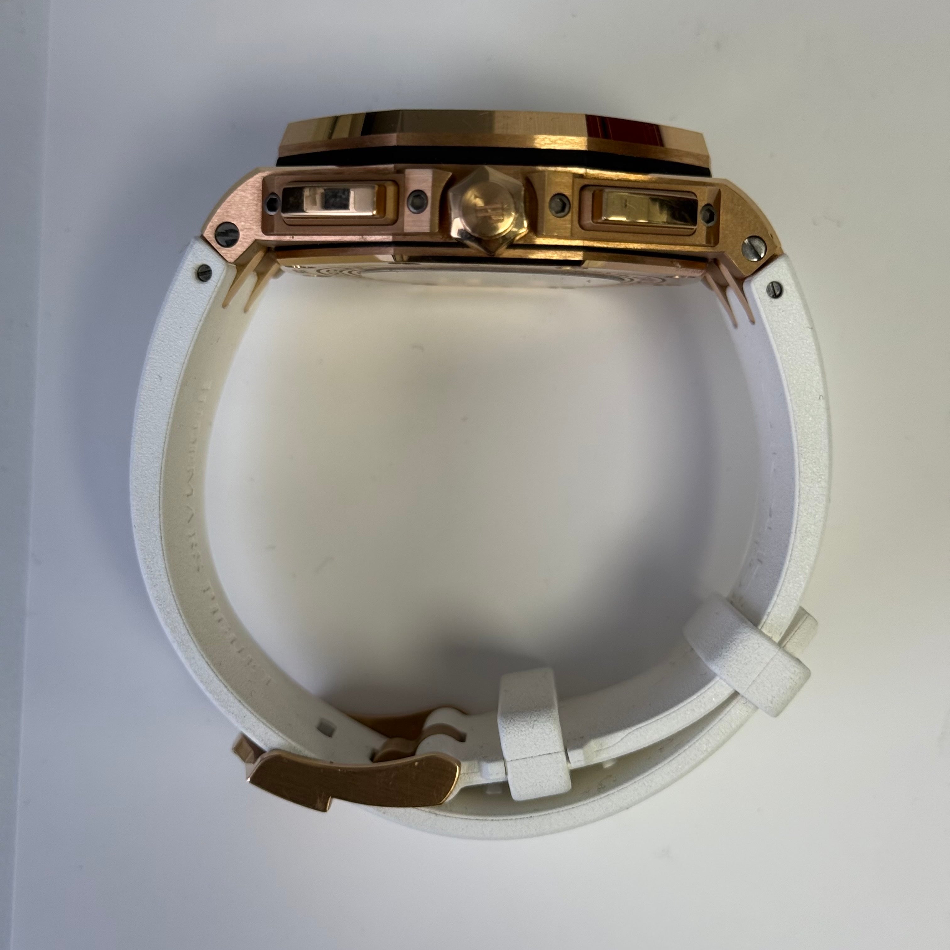 Audemars Piguet Royal Oak 44mm White Dial Watch Ref# 26408OR.OO.A010CA.01 - Happy Jewelers Fine Jewelry Lifetime Warranty