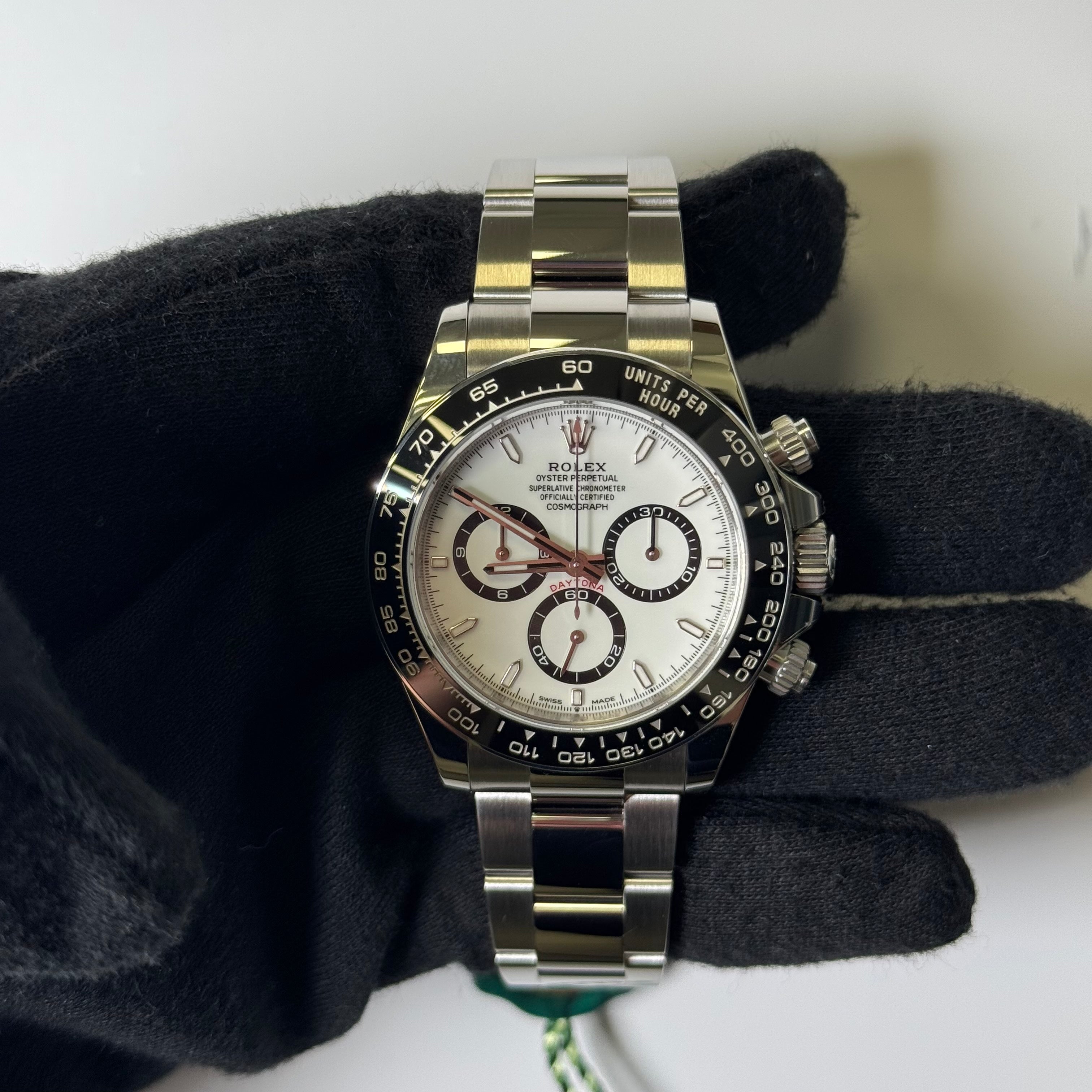 Rolex Daytona 40mm White Dial Watch Ref# 126500LN - Happy Jewelers Fine Jewelry Lifetime Warranty