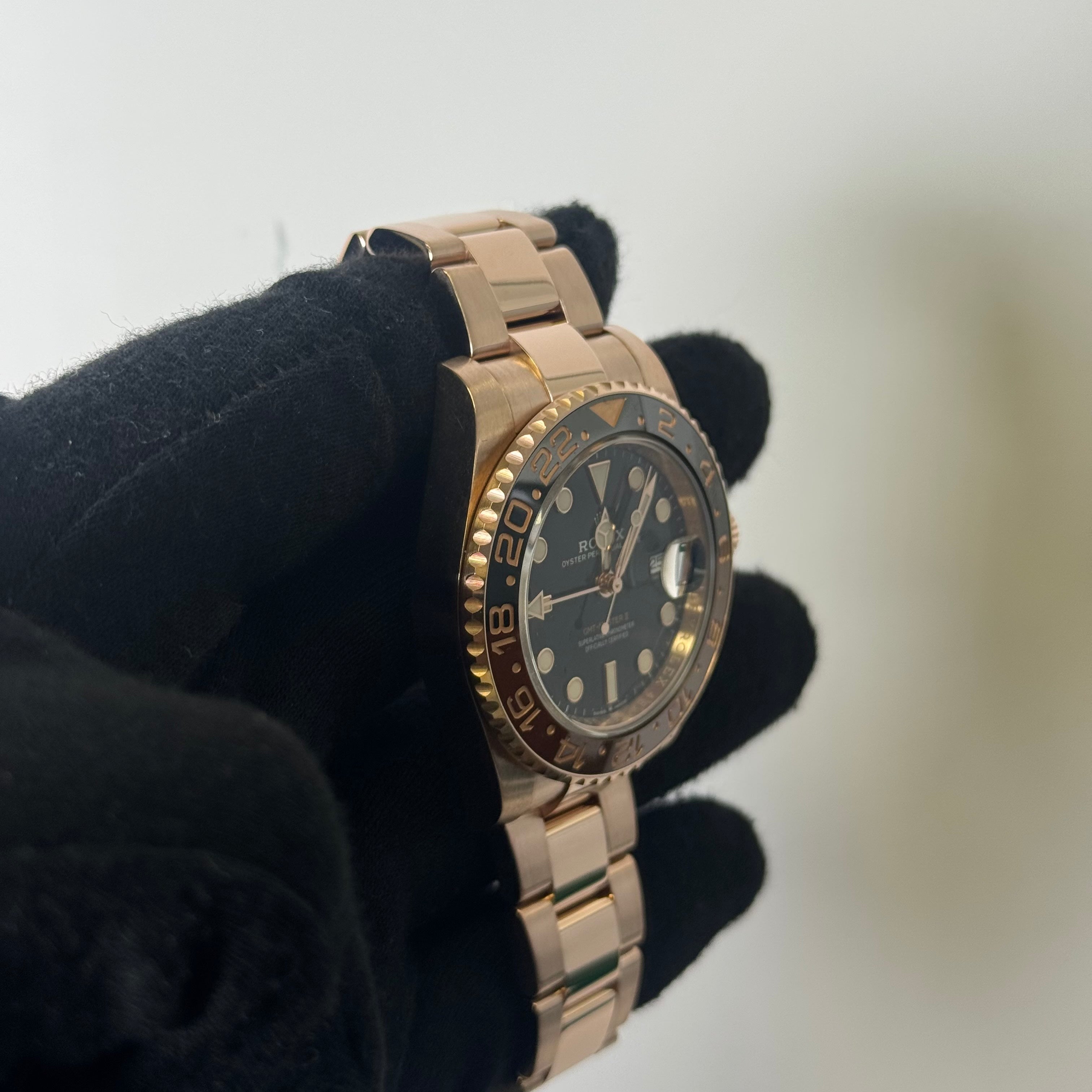 Rolex GMT-Master II 40mm Black Dial Watch Ref# 126715CHNR - Happy Jewelers Fine Jewelry Lifetime Warranty