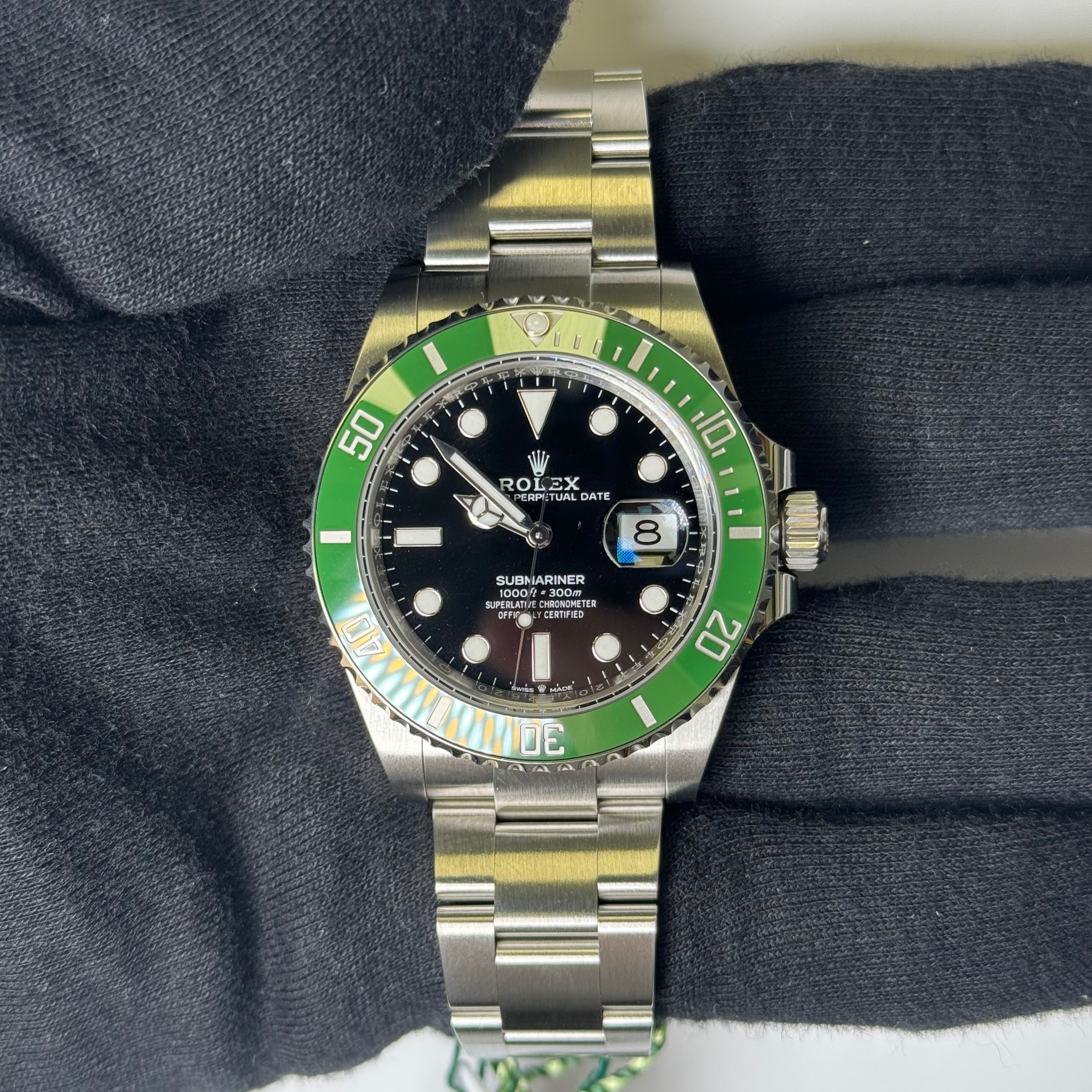 Rolex Submariner 41mm Black Dial Watch Ref# 126610LV - Happy Jewelers Fine Jewelry Lifetime Warranty