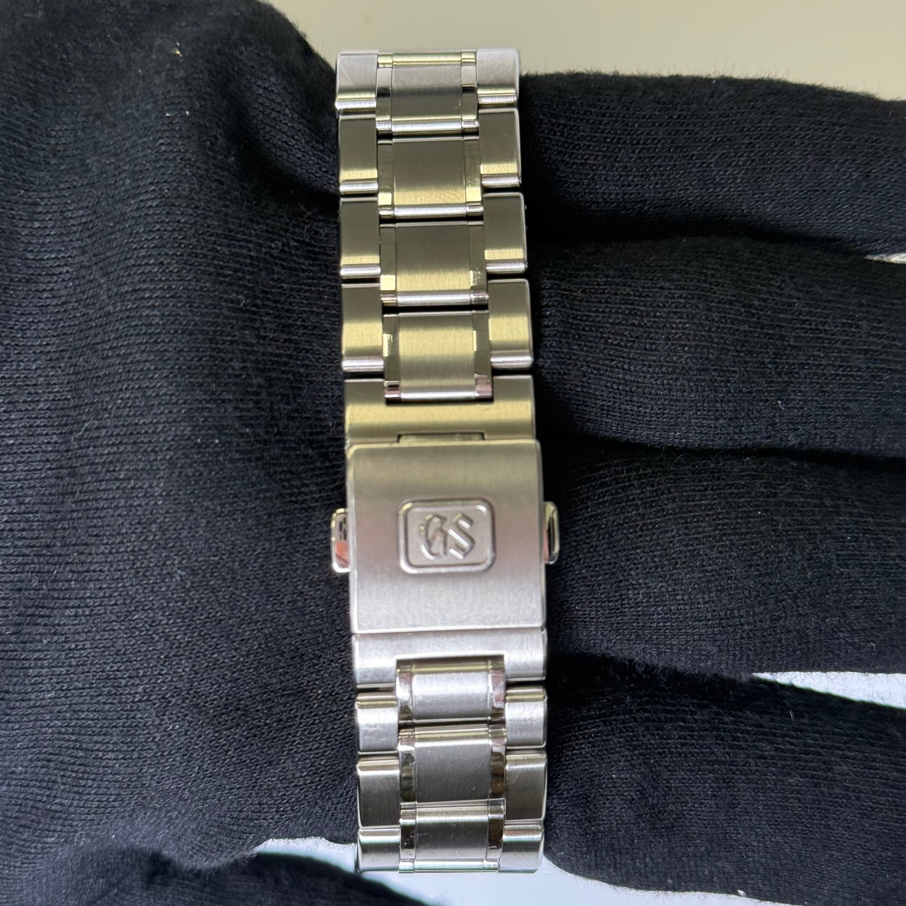 Grand Seiko Spring Drive 40mm Pink MOP Dial Watch Ref# SBGA413 - Happy Jewelers Fine Jewelry Lifetime Warranty