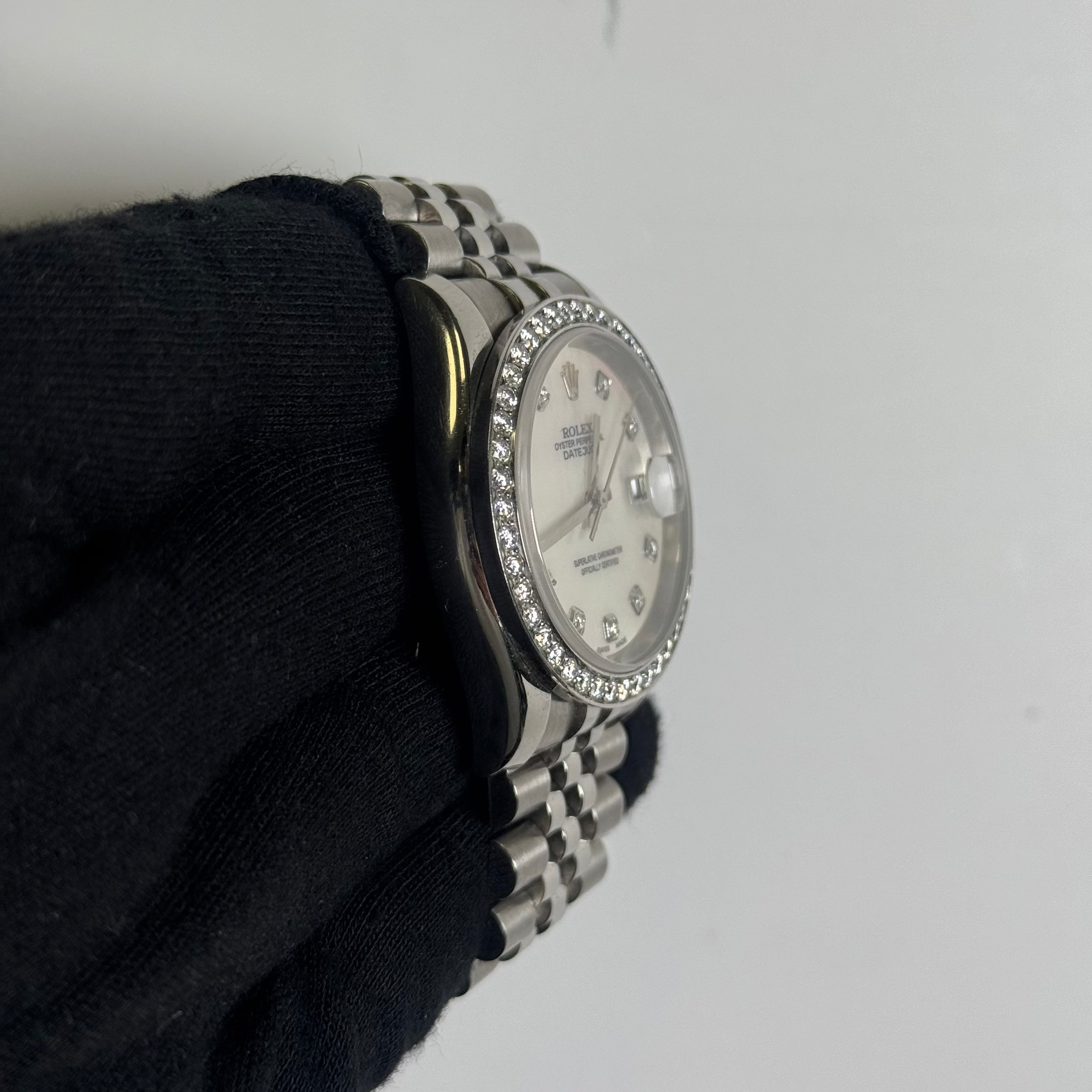 Rolex Datejust 36mm MOP Dial Watch Ref# 116233 - Happy Jewelers Fine Jewelry Lifetime Warranty