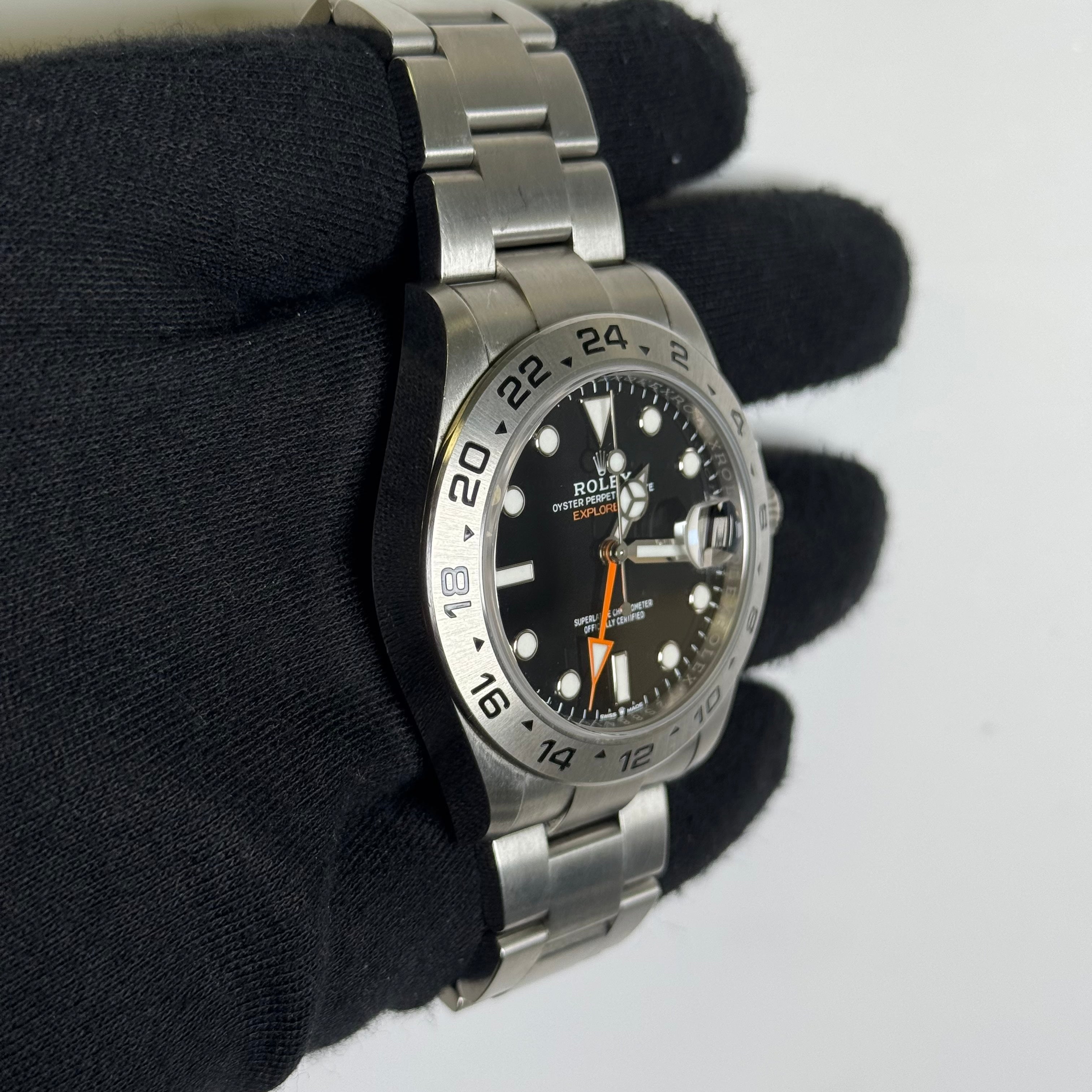 Rolex Explorer II 42mm Black Dial Watch Ref# 226570 - Happy Jewelers Fine Jewelry Lifetime Warranty