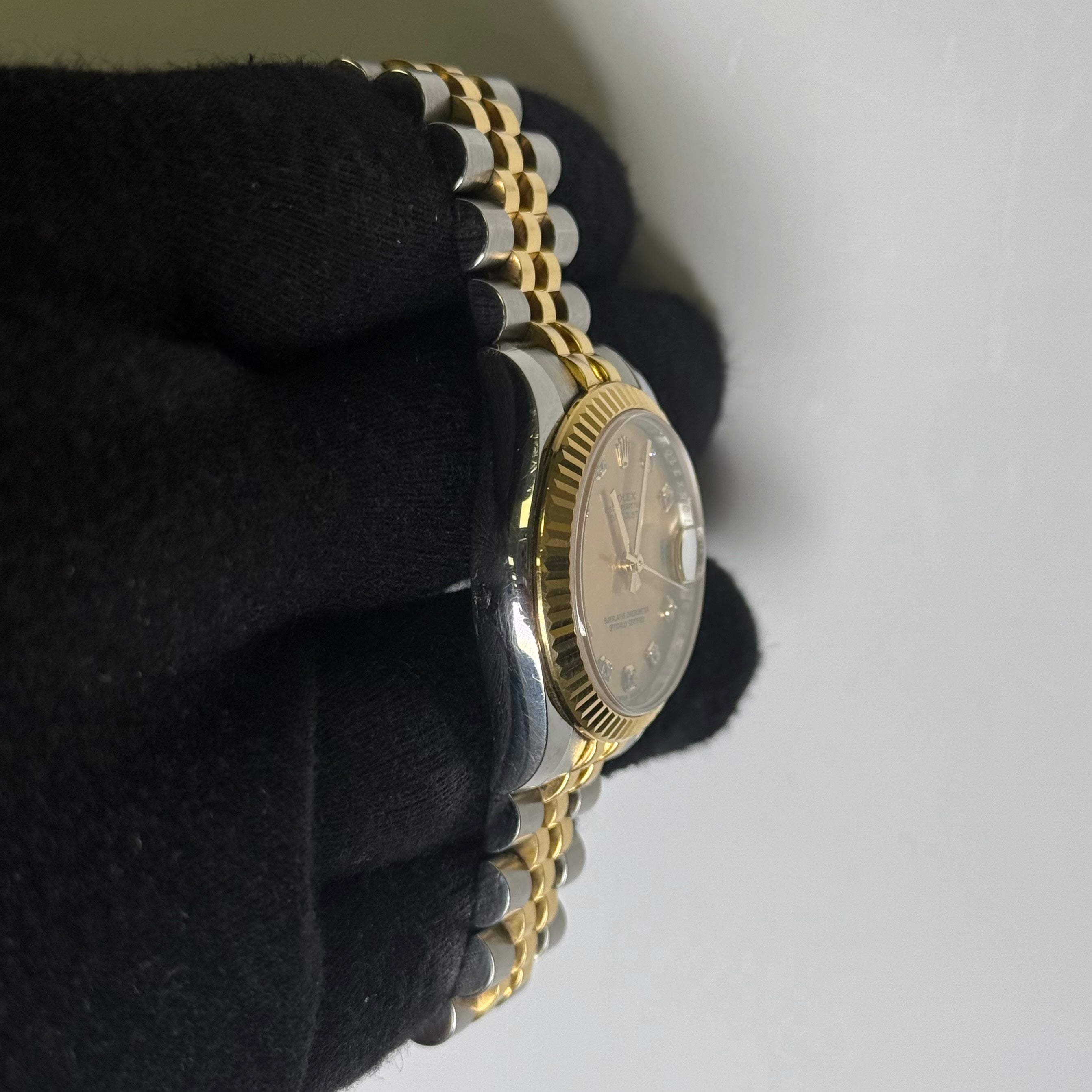Rolex Datejust 31mm Champagne Dial Watch Ref# 178273 - Happy Jewelers Fine Jewelry Lifetime Warranty
