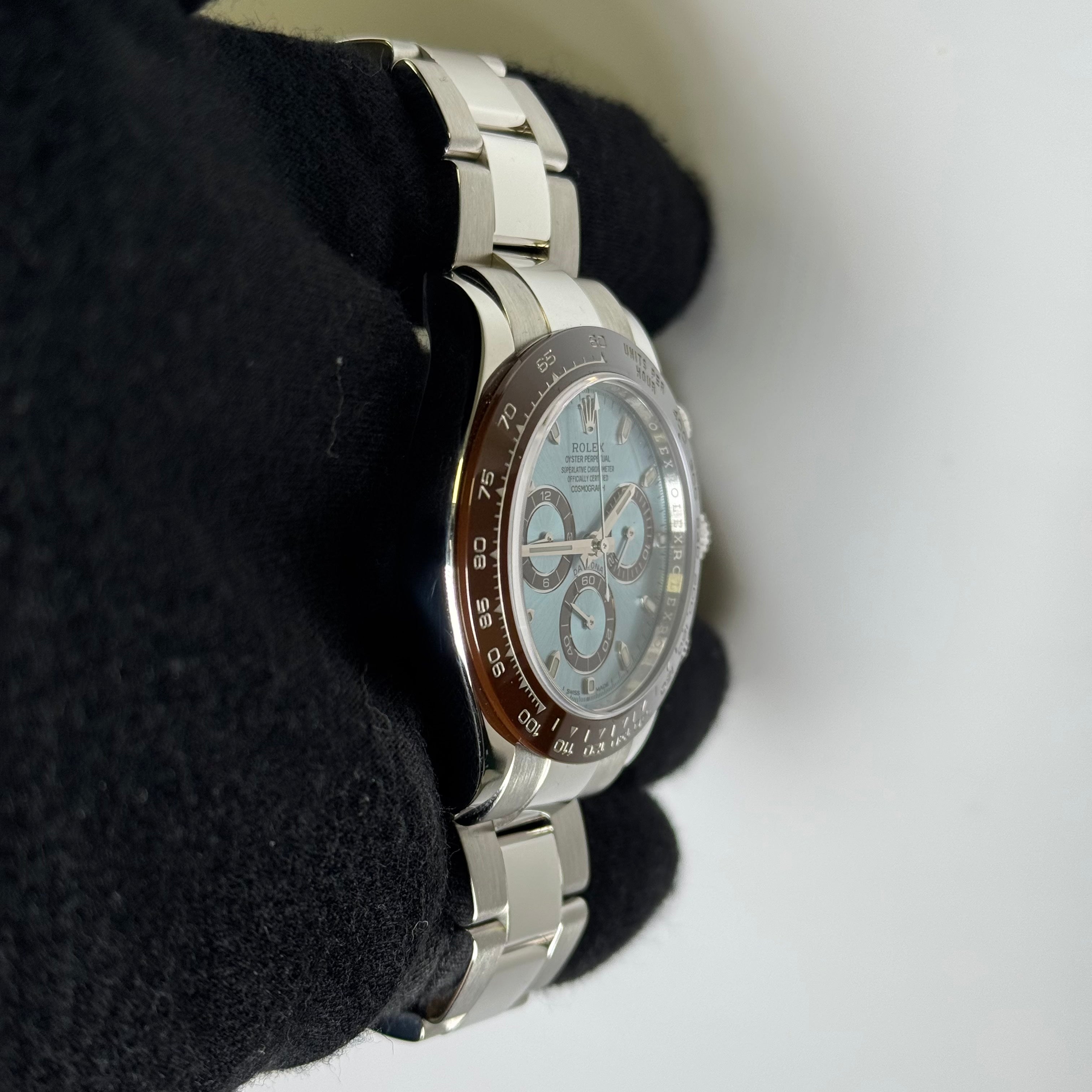Rolex Daytona 40mm Blue Dial Watch Ref# 116506 - Happy Jewelers Fine Jewelry Lifetime Warranty