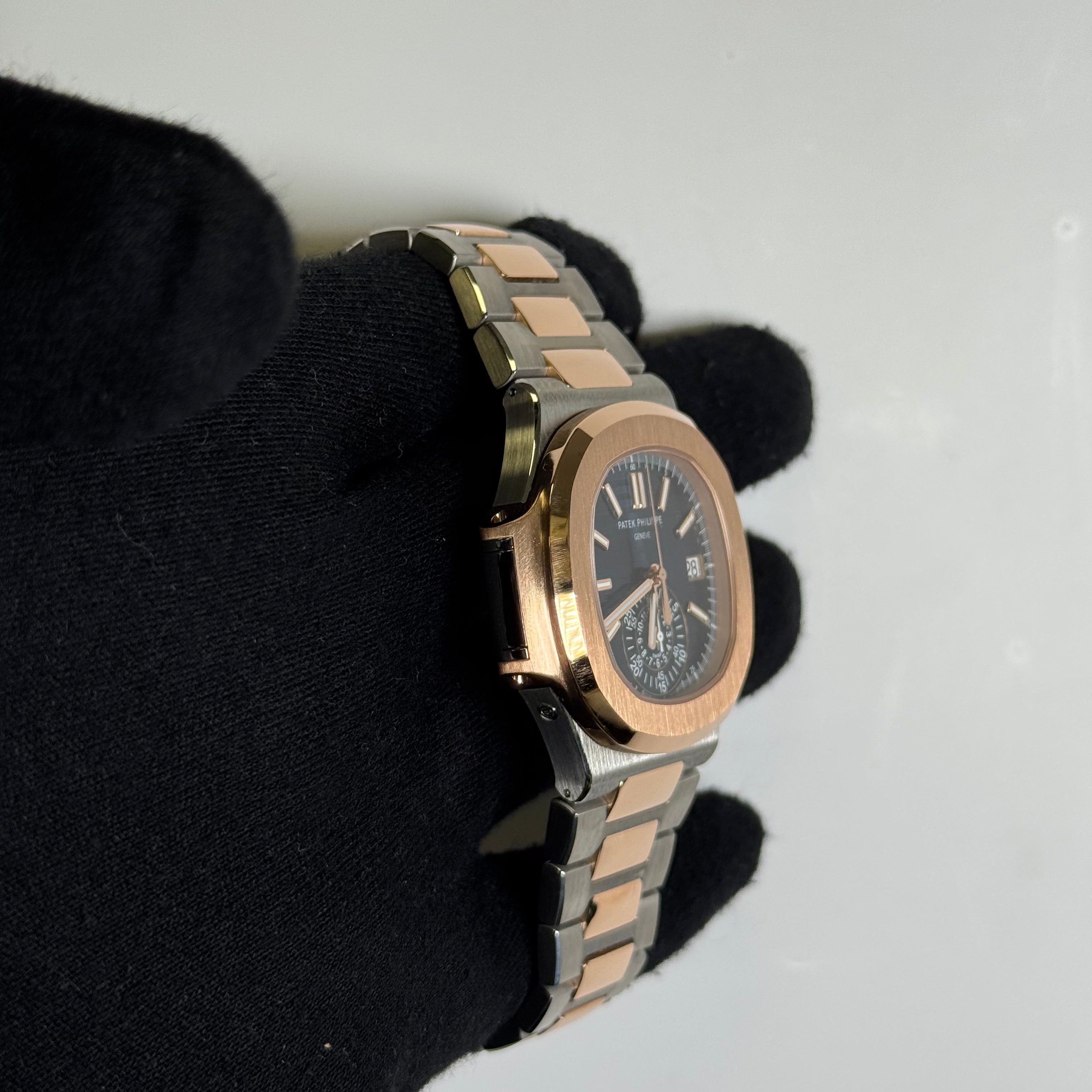 Patek Philippe Nautilus 40.5mm Blue Dial Watch Ref# 5980/1AR-001 - Happy Jewelers Fine Jewelry Lifetime Warranty