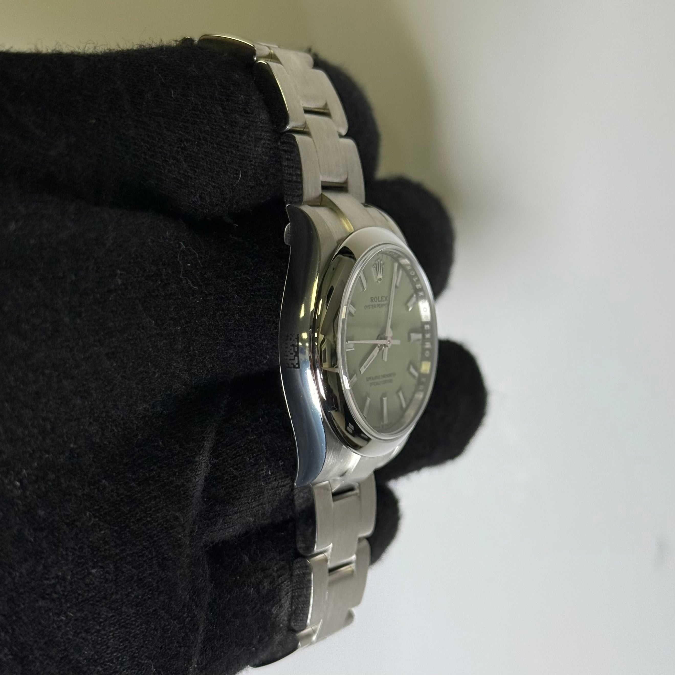 Rolex Oyster Perpetual 31mm Pistachio Dial Watch Ref# 277200 - Happy Jewelers Fine Jewelry Lifetime Warranty