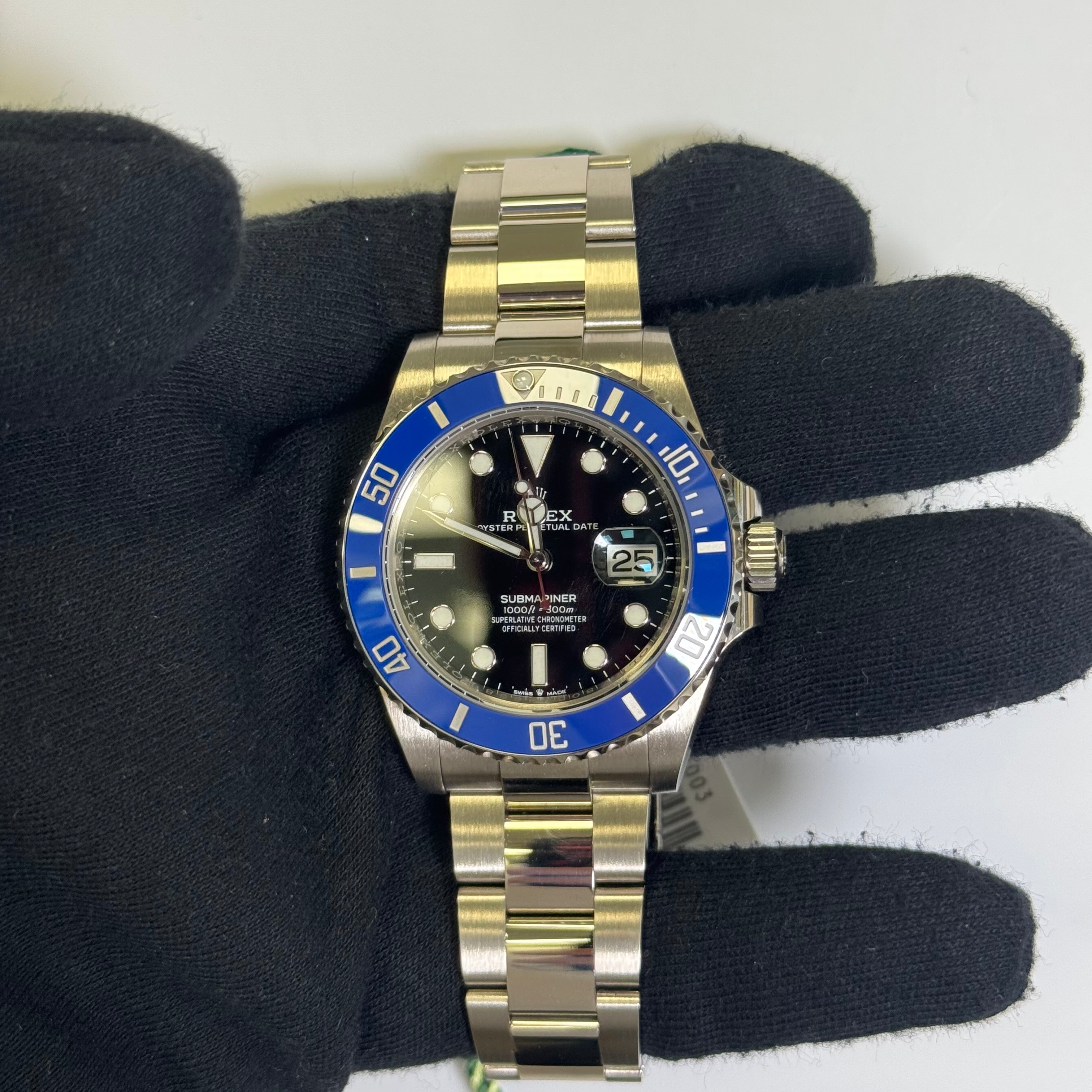 Rolex Submariner 41mm Black Dial Watch Ref# 126619LB - Happy Jewelers Fine Jewelry Lifetime Warranty