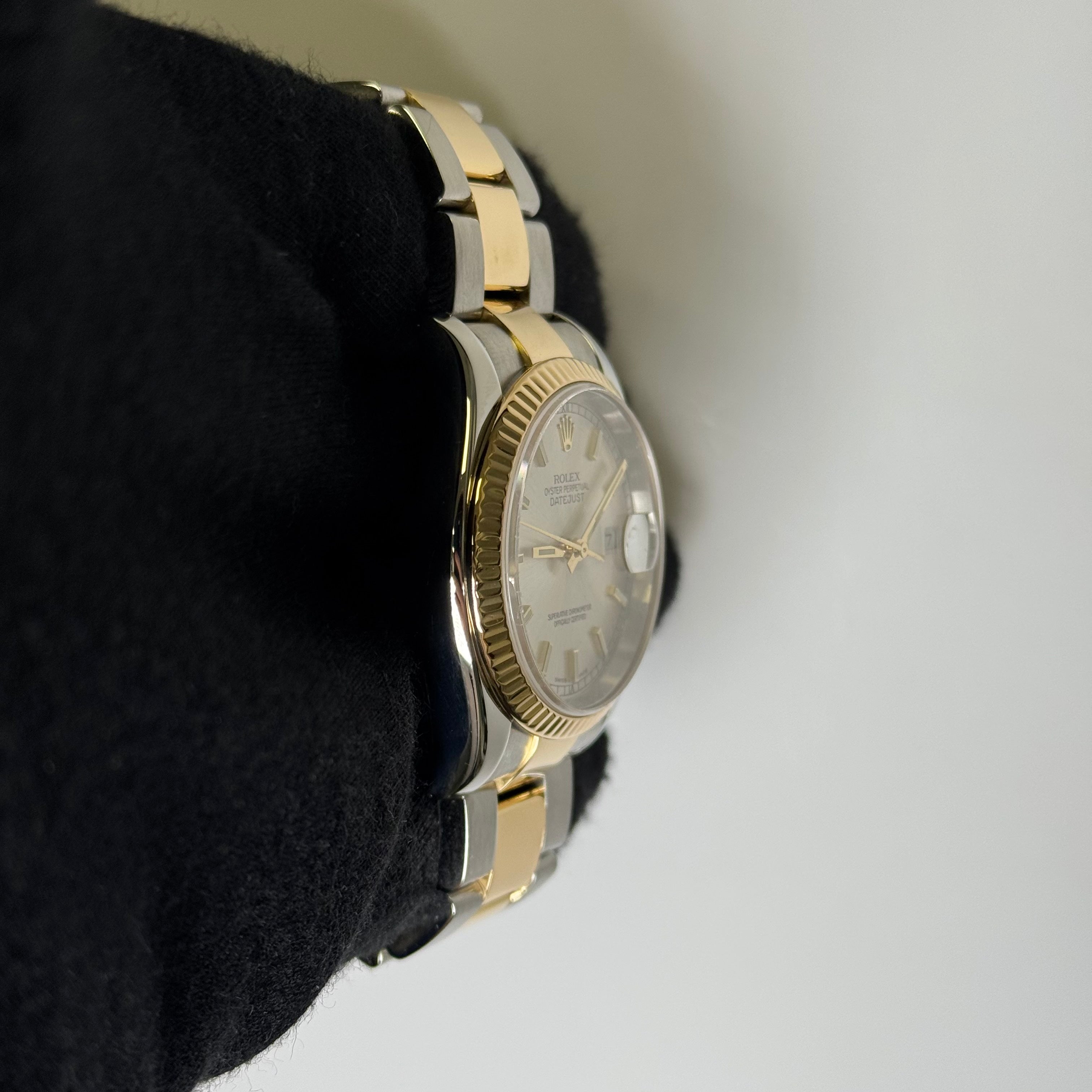 Rolex Datejust 36mm Champagne Dial Watch Ref# 116233 - Happy Jewelers Fine Jewelry Lifetime Warranty