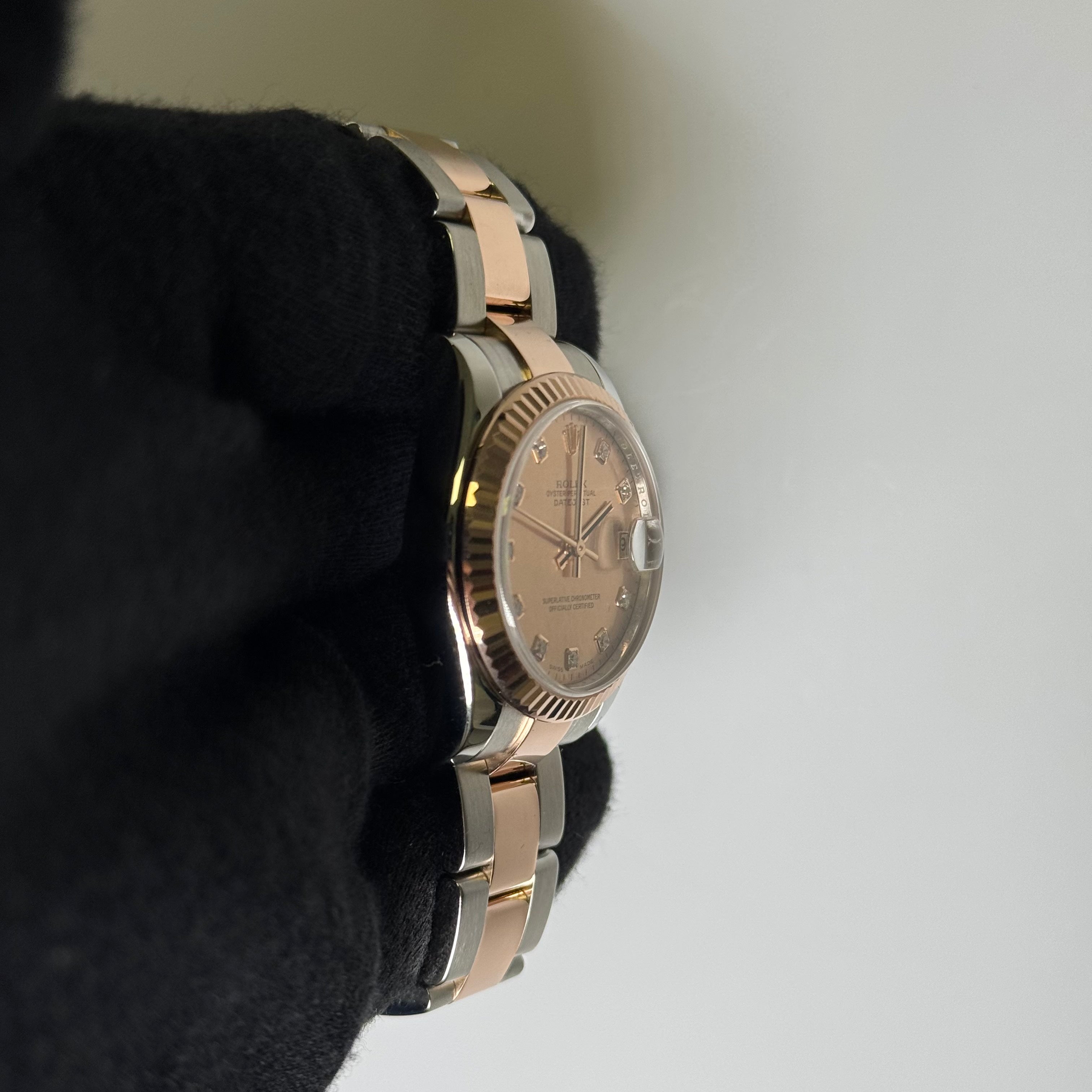 Rolex Datejust 31mm Pink MOP Dial Watch Ref# 178271 - Happy Jewelers Fine Jewelry Lifetime Warranty