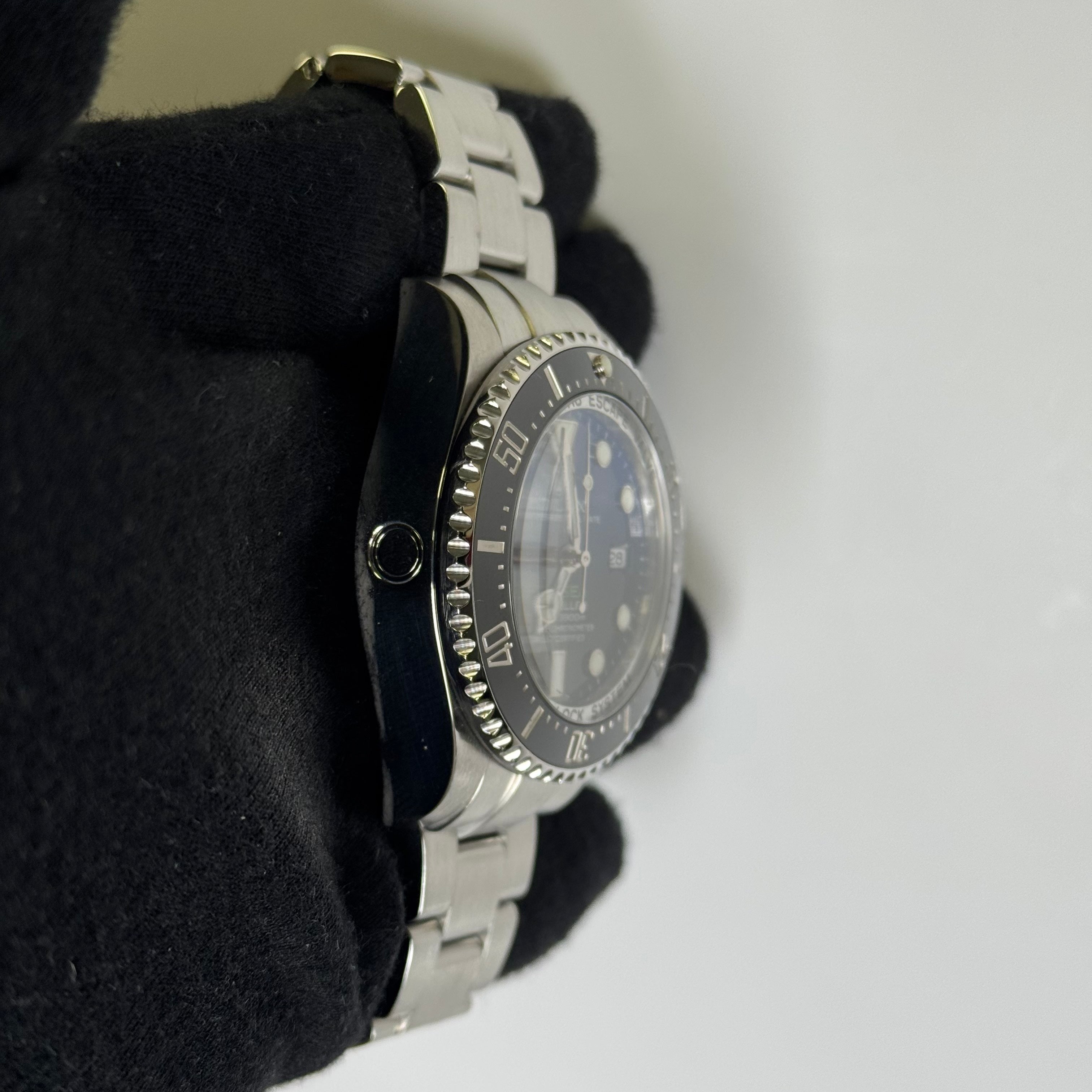 Rolex Sea-Dweller 44mm Black/Blue Dial Watch Ref# 126660 - Happy Jewelers Fine Jewelry Lifetime Warranty