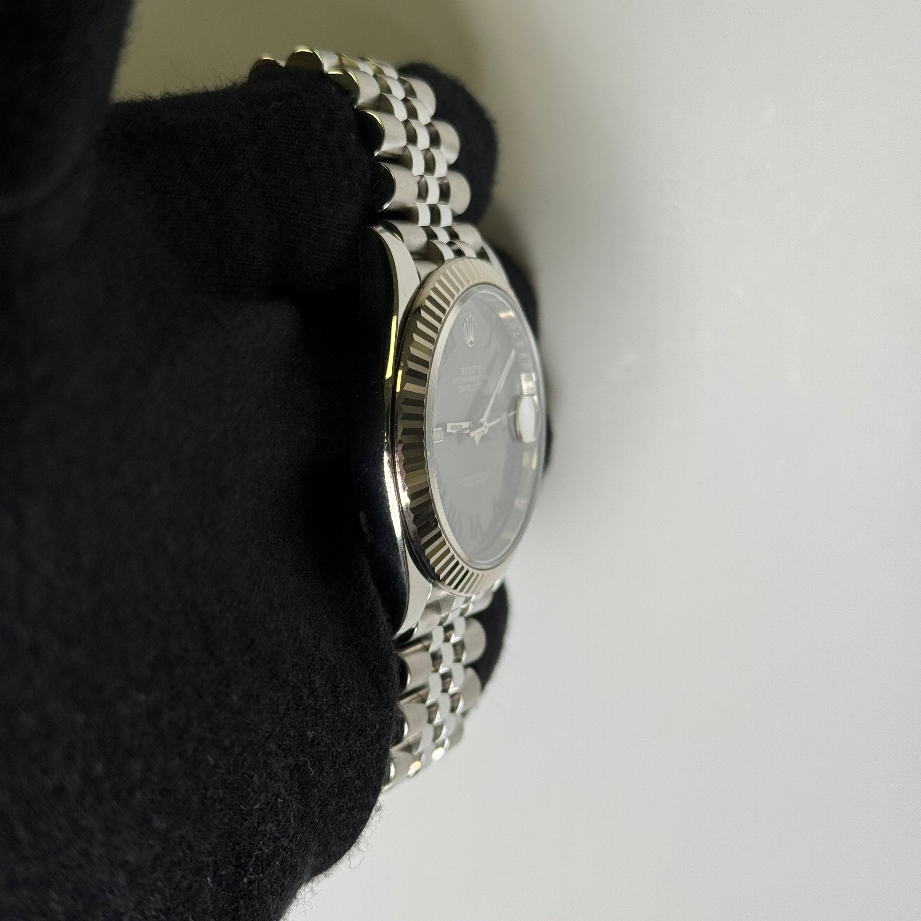 Rolex Datejust 41mm Wimbledon Dial Watch Ref# 126334 - Happy Jewelers Fine Jewelry Lifetime Warranty