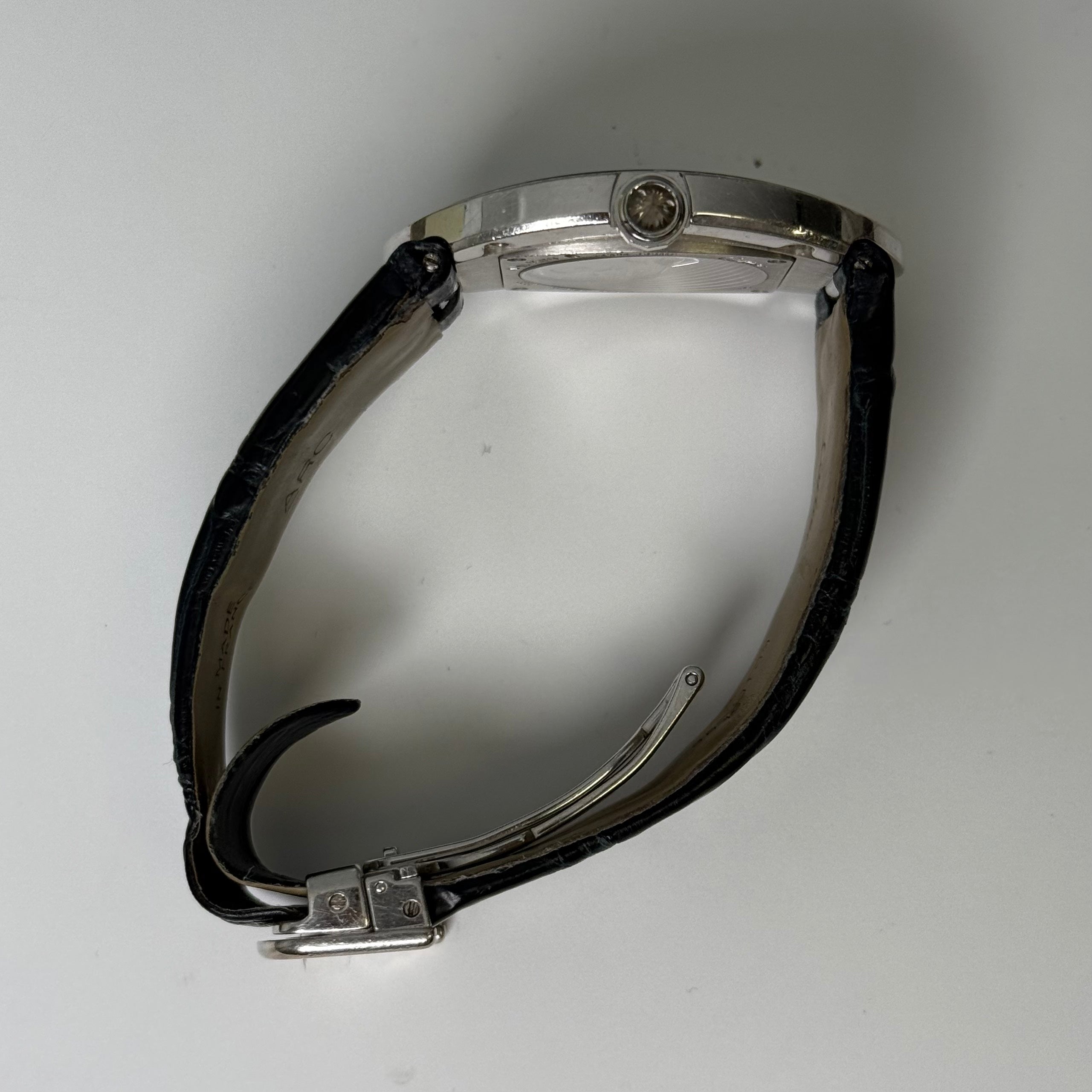 Cartier Baignoire 34mm White Dial Watch Ref# WB520009 - Happy Jewelers Fine Jewelry Lifetime Warranty