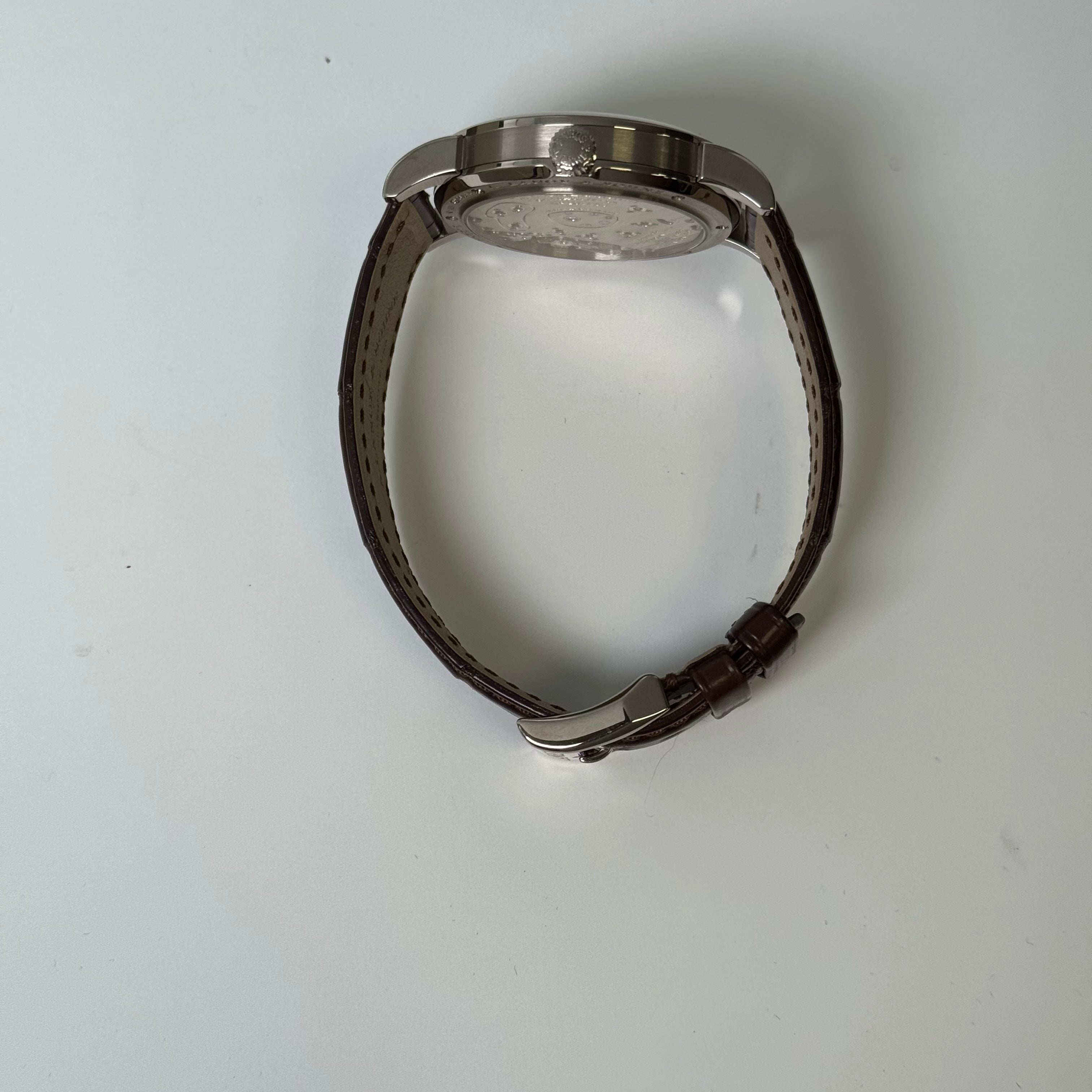 A. Lange & Sohne Lange 38.5mm Silver Dial Watch Ref# 101.039 - Happy Jewelers Fine Jewelry Lifetime Warranty