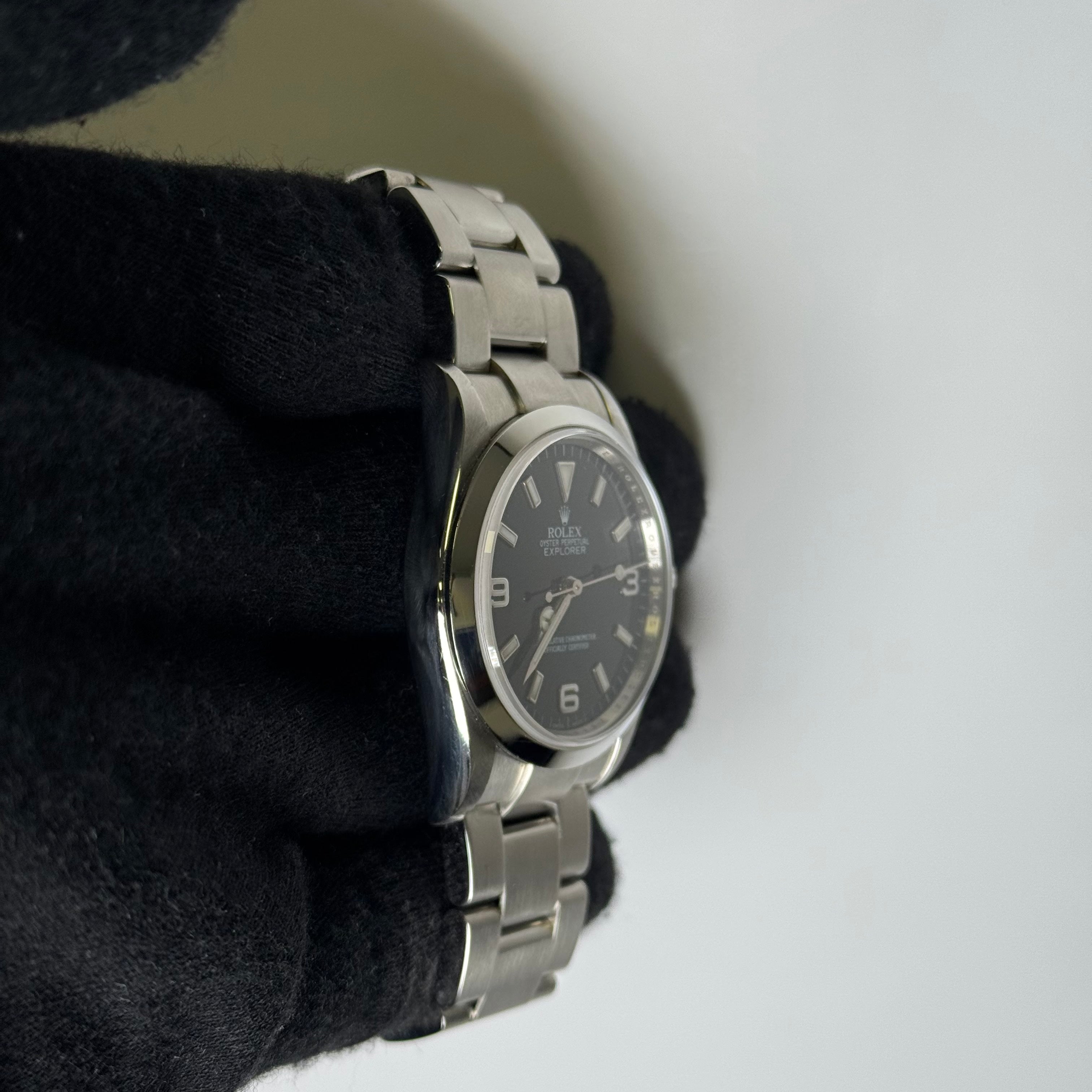 Rolex Explorer 36mm Black Dial Watch Ref# 114270 - Happy Jewelers Fine Jewelry Lifetime Warranty