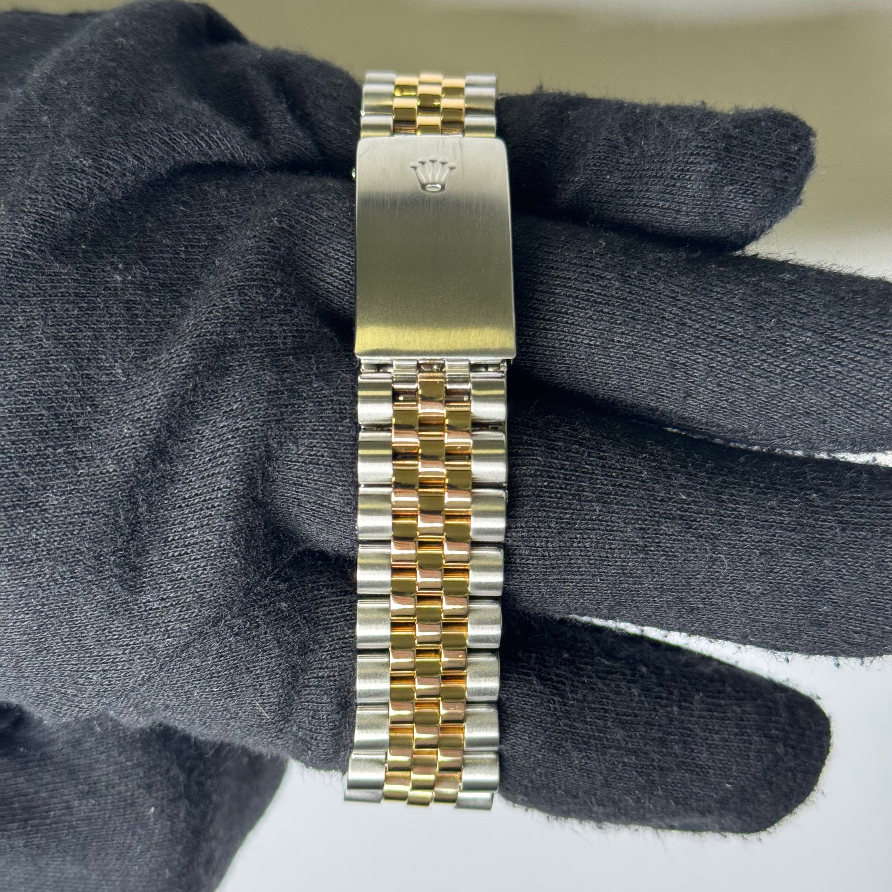 Rolex Oyster Perpetual 34mm MOP Dial Watch Ref# 15223 - Happy Jewelers Fine Jewelry Lifetime Warranty