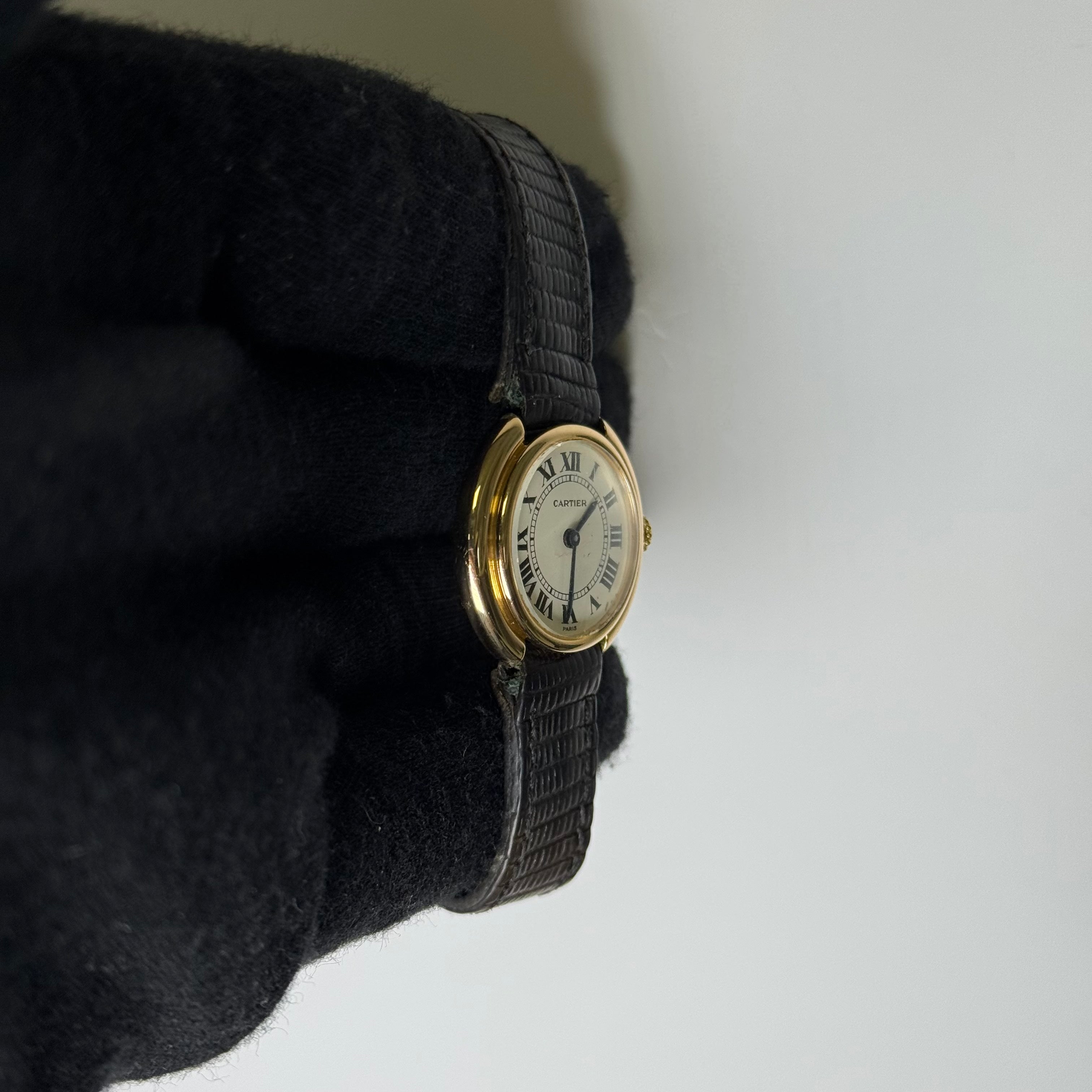 Cartier Vendome 26mm White Dial Watch Ref# 6708 - Happy Jewelers Fine Jewelry Lifetime Warranty