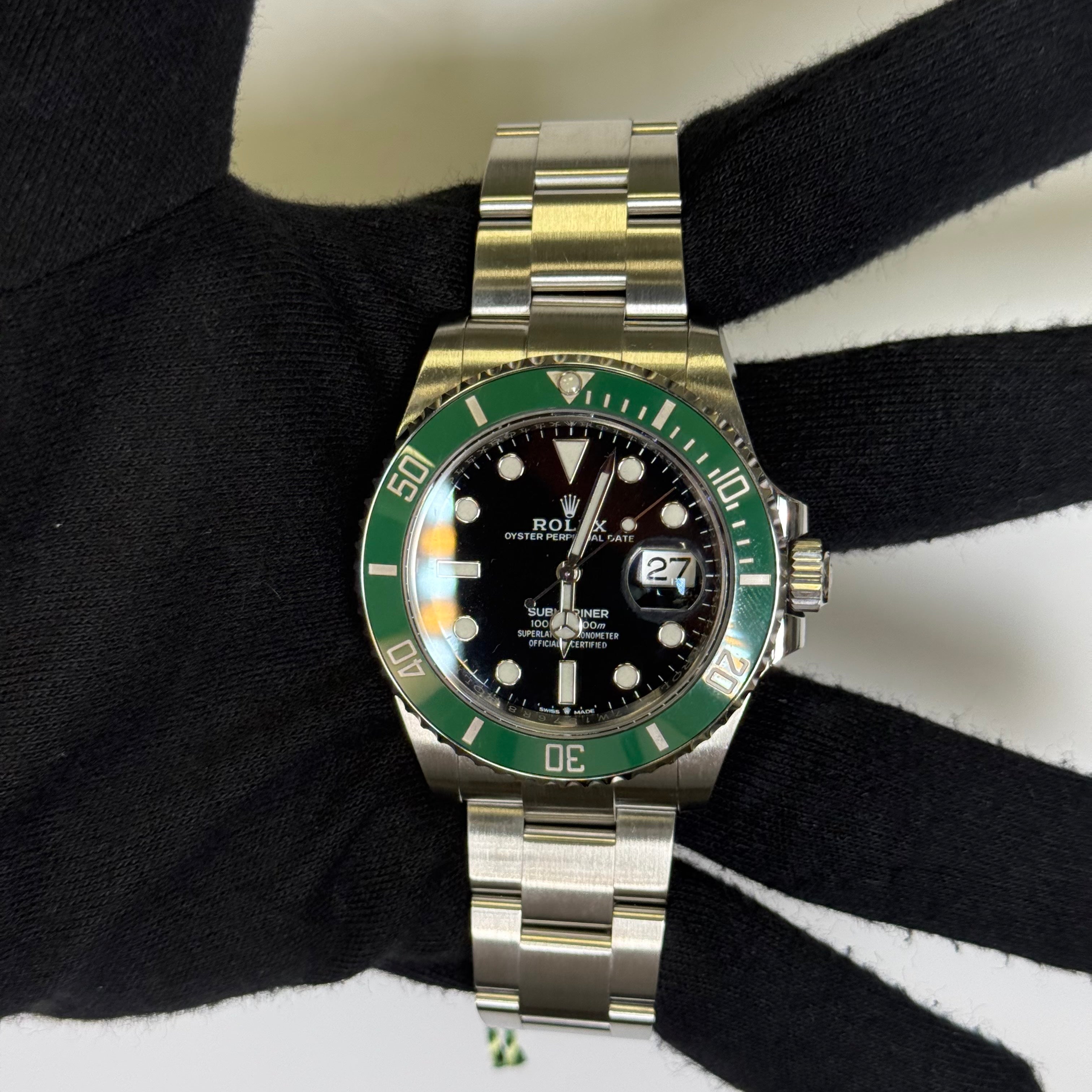 Rolex Submariner 41mm Black Dial Watch Ref# 126610LV - Happy Jewelers Fine Jewelry Lifetime Warranty