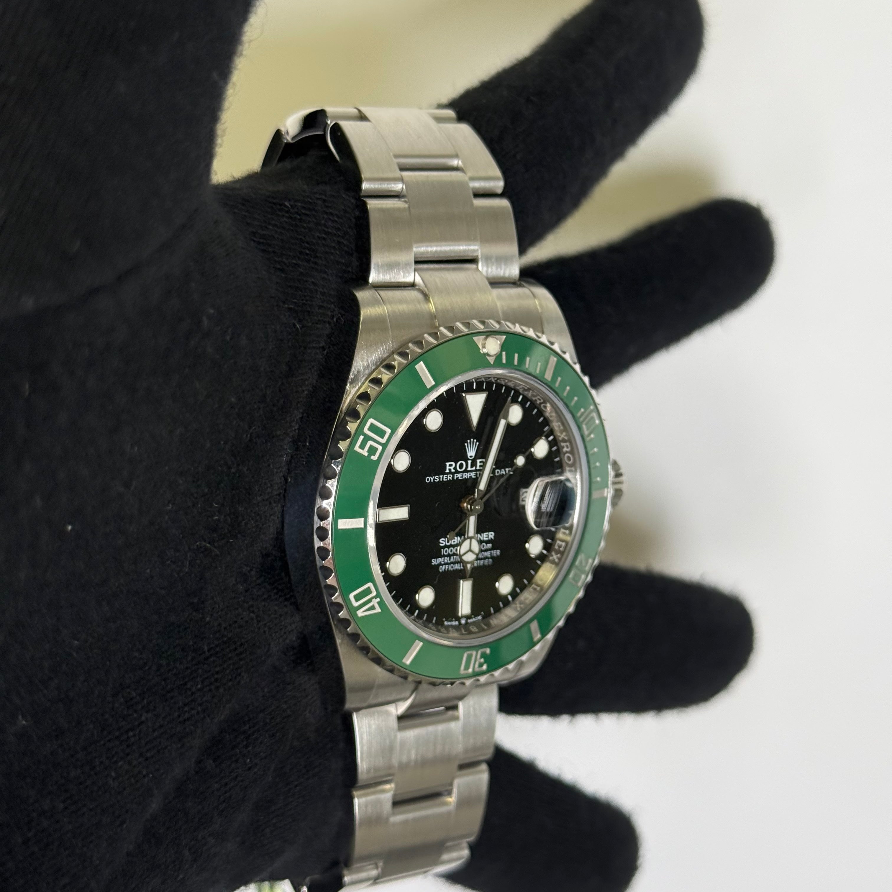 Rolex Submariner 41mm Black Dial Watch Ref# 126610LV - Happy Jewelers Fine Jewelry Lifetime Warranty