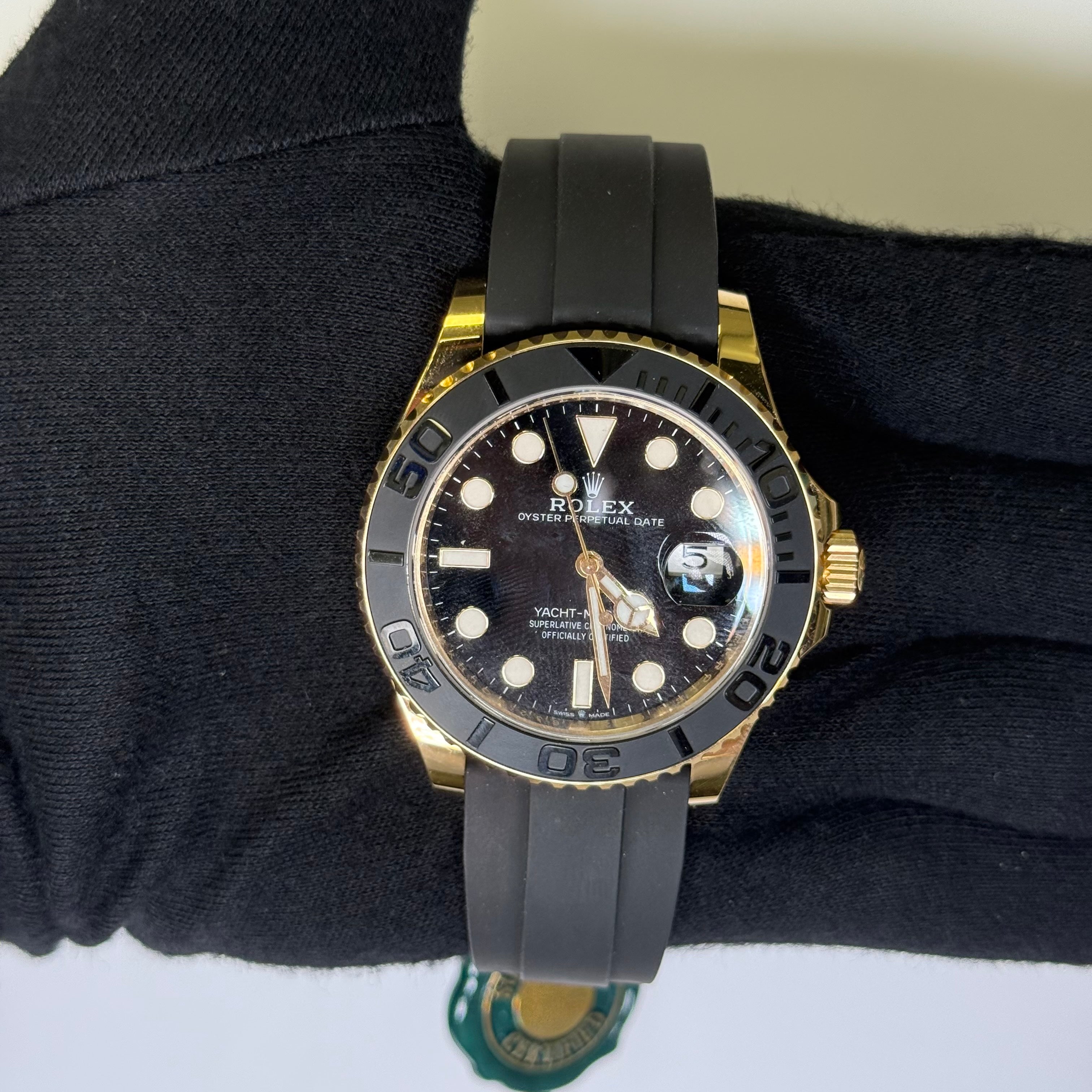 Rolex Yacht-Master 42mm Black Dial Watch Ref# 226658 - Happy Jewelers Fine Jewelry Lifetime Warranty