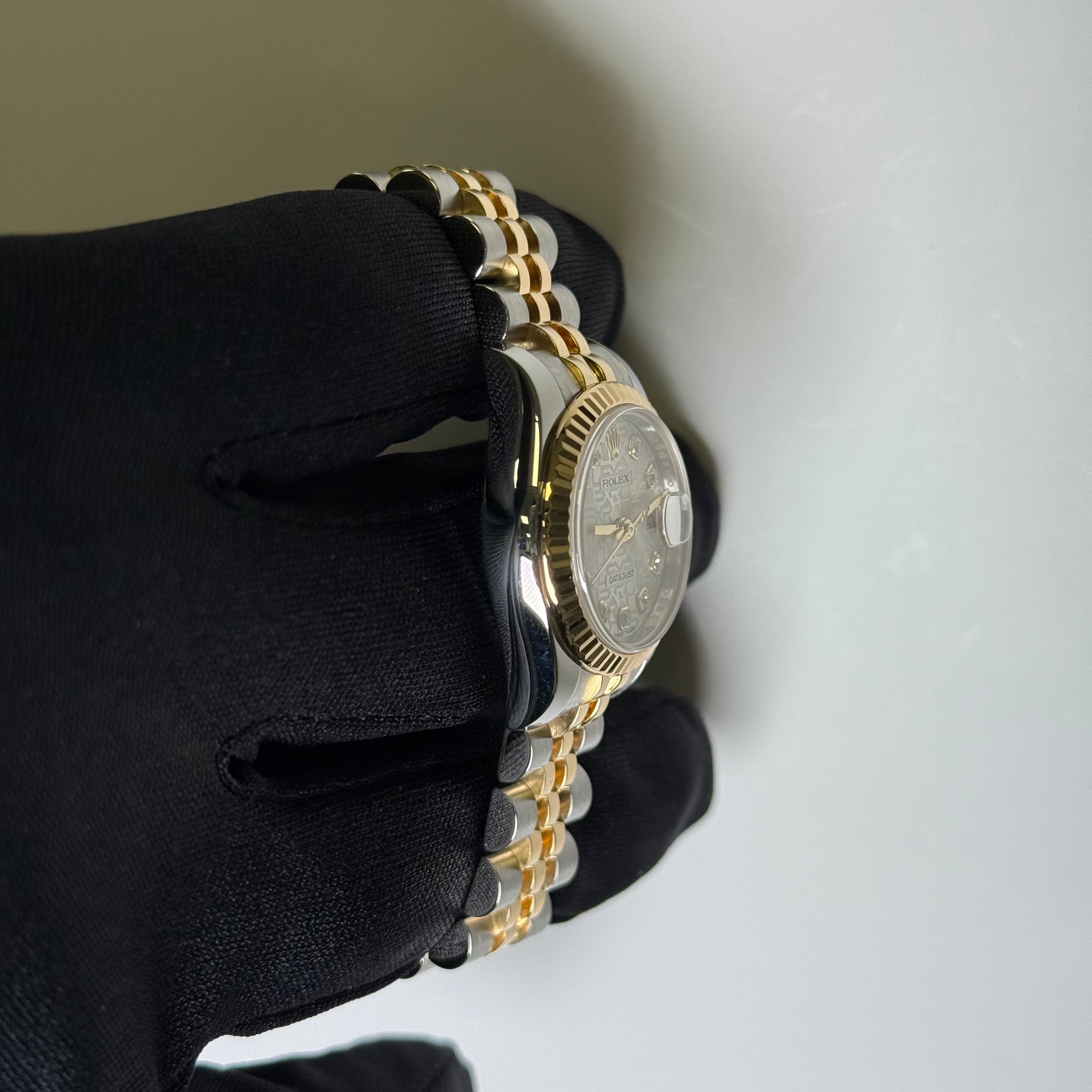 Rolex Datejust 26mm White Dial Watch Ref# 179173 - Happy Jewelers Fine Jewelry Lifetime Warranty