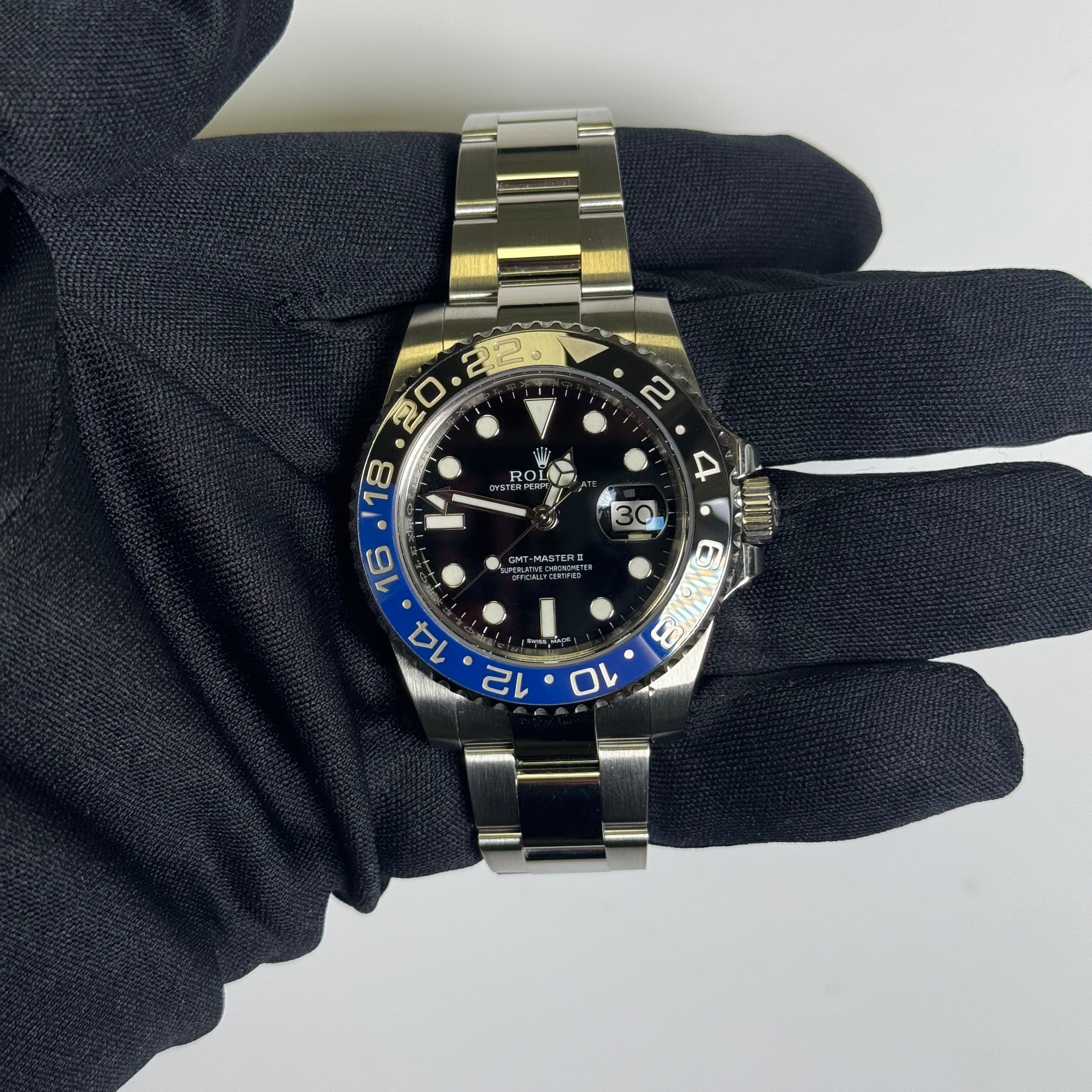Rolex GMT-Master II Black Dial Watch Ref# 116710BLNR - Happy Jewelers Fine Jewelry Lifetime Warranty