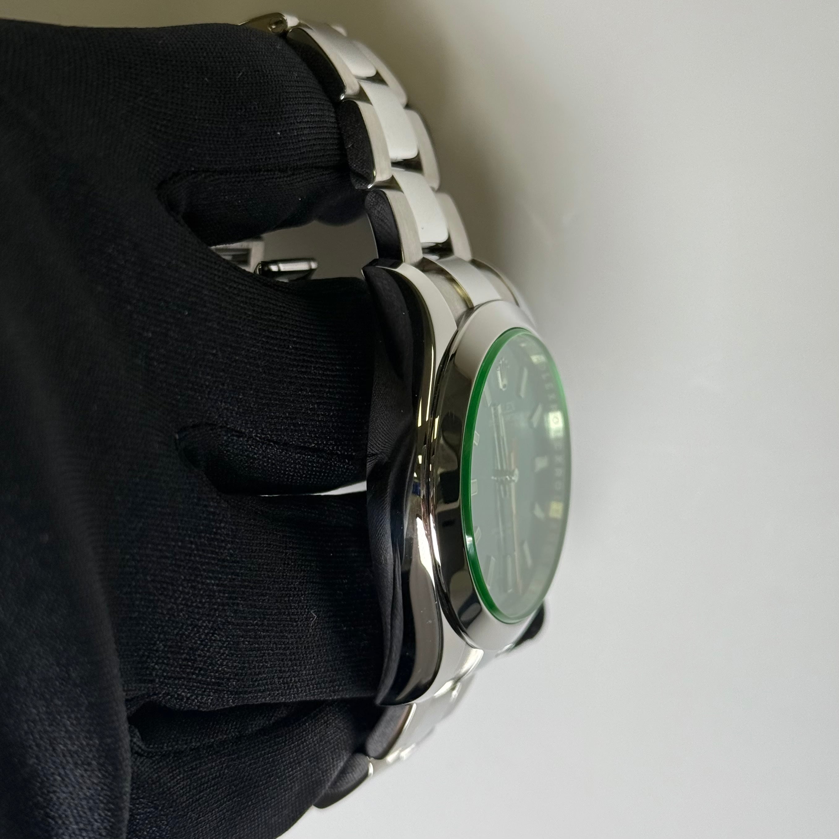Rolex Milgauss 40mm Blue Dial Watch Ref# 116400GV - Happy Jewelers Fine Jewelry Lifetime Warranty