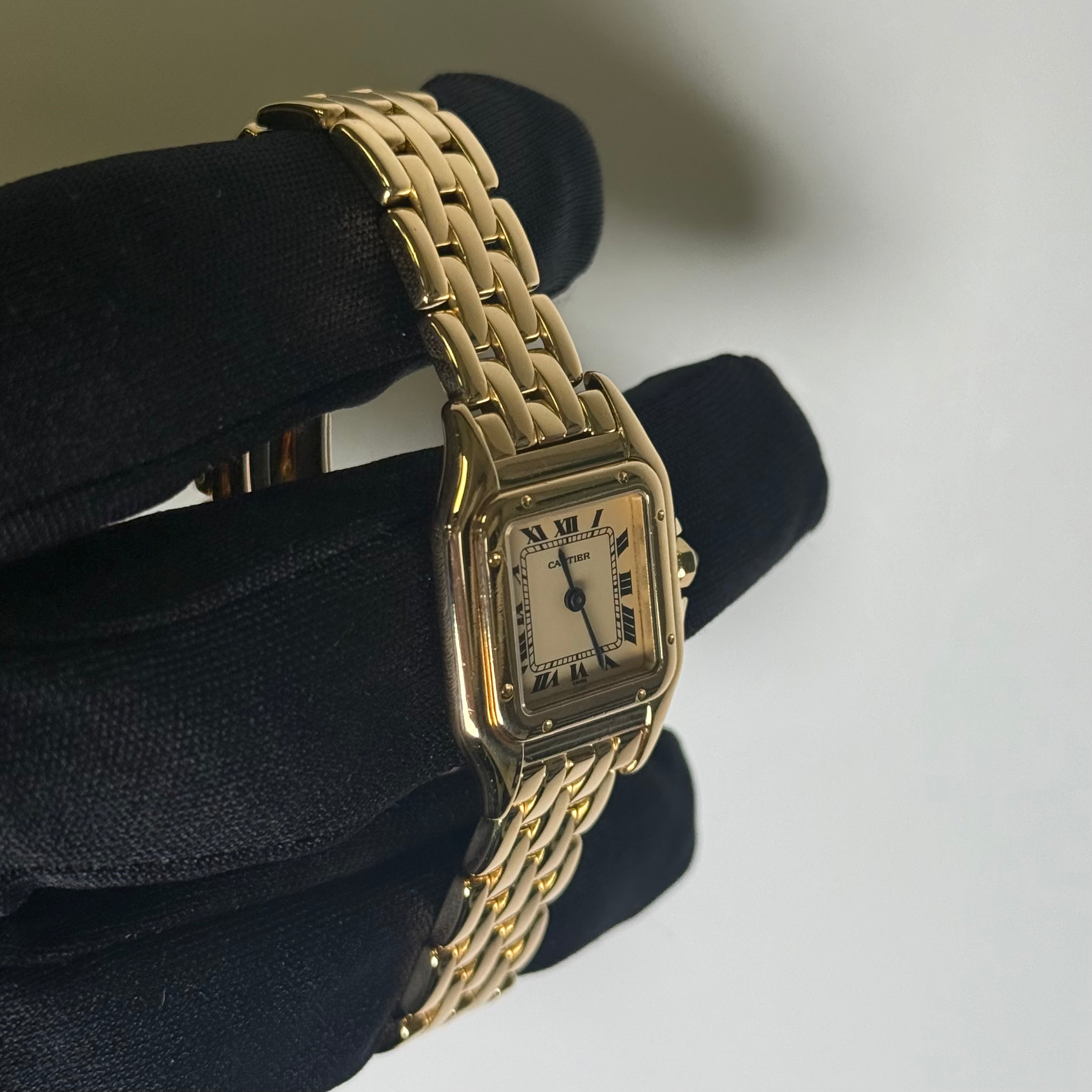 Cartier Panthere 23mm White Dial Watch Ref# 84783747 - Happy Jewelers Fine Jewelry Lifetime Warranty