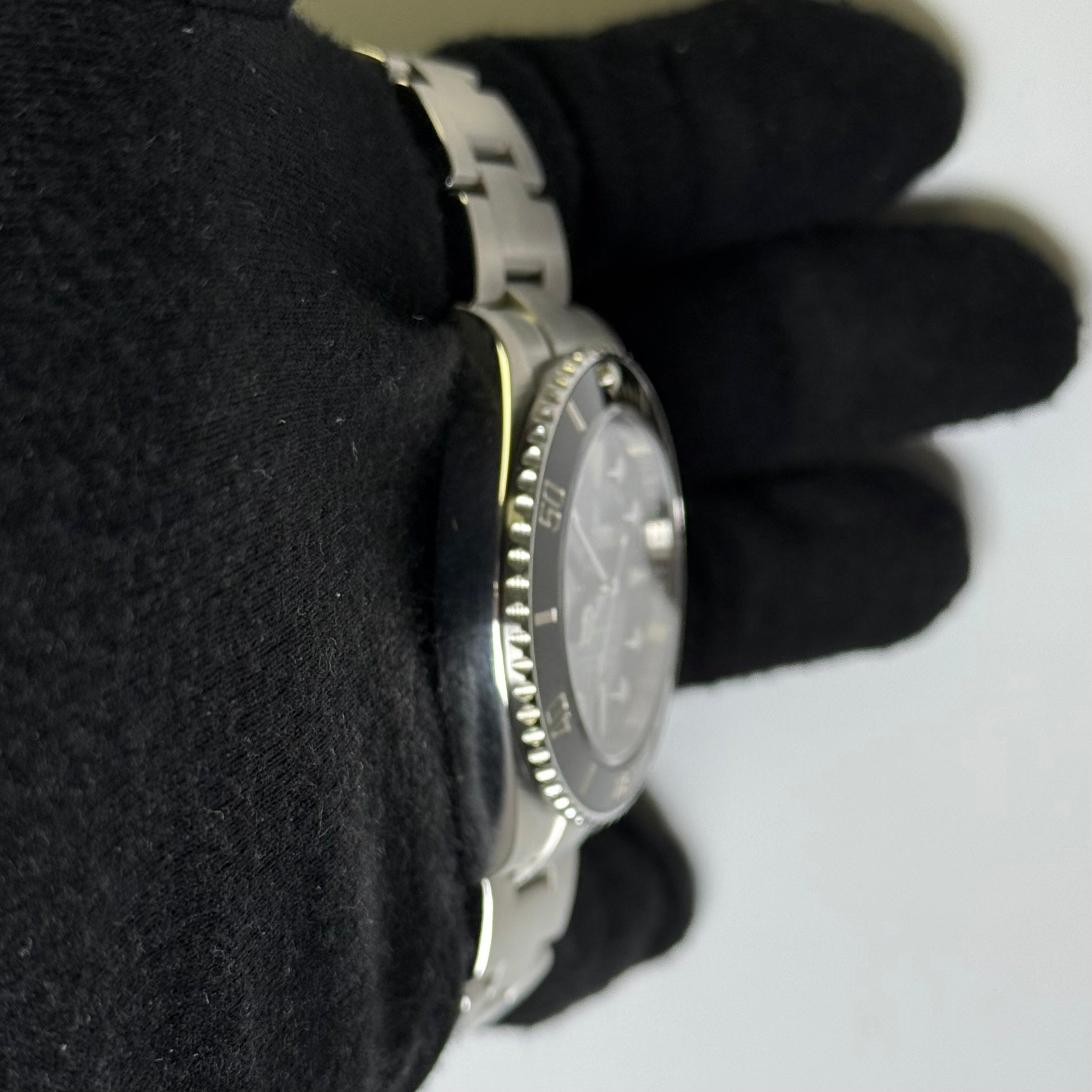 Rolex Submariner 41mm Black Dial Watch Ref# 124060 - Happy Jewelers Fine Jewelry Lifetime Warranty