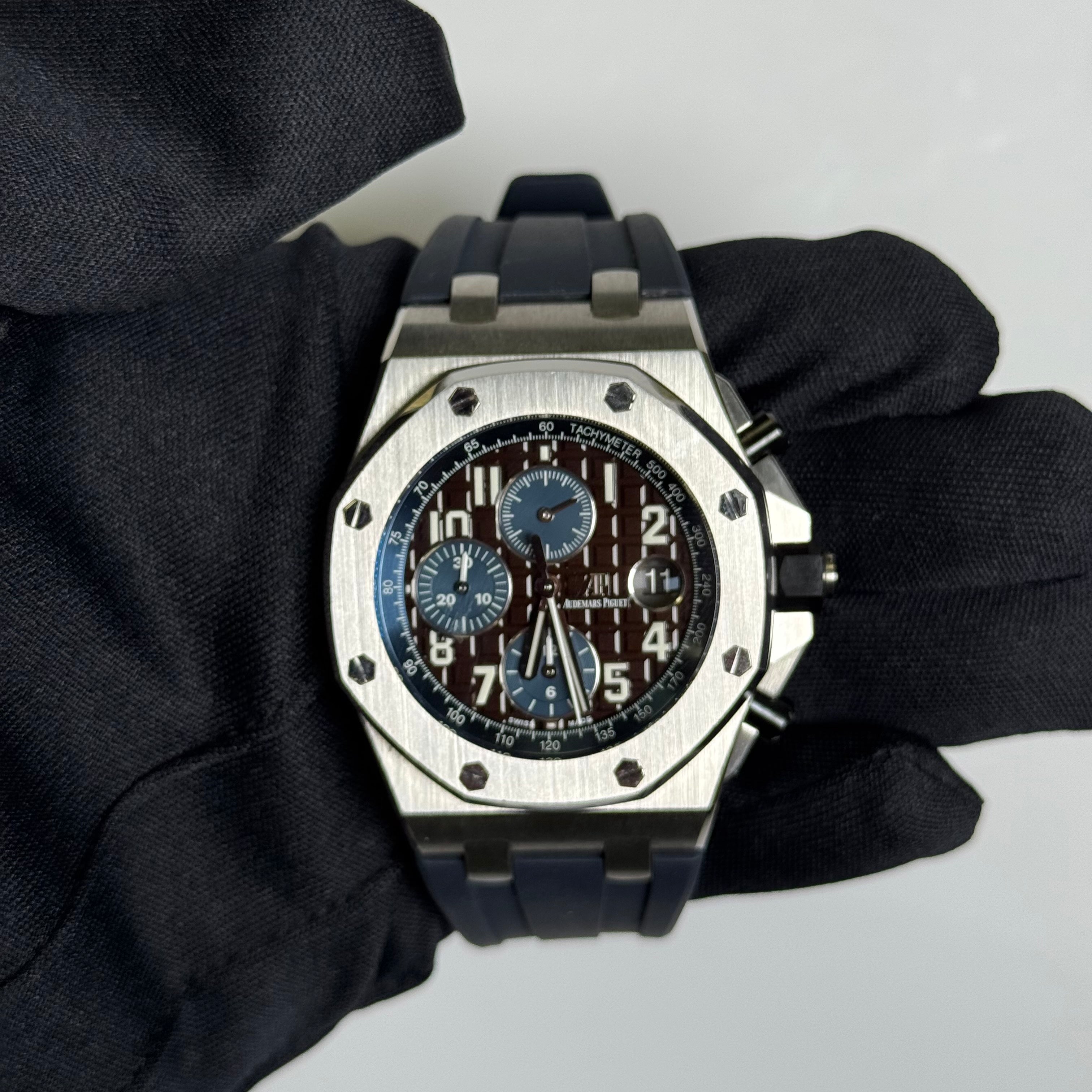 Audemars Piguet Royal Oak Offshore 42mm Watch Reference# 26470ST.OO.A028CR.01 - Happy Jewelers Fine Jewelry Lifetime Warranty