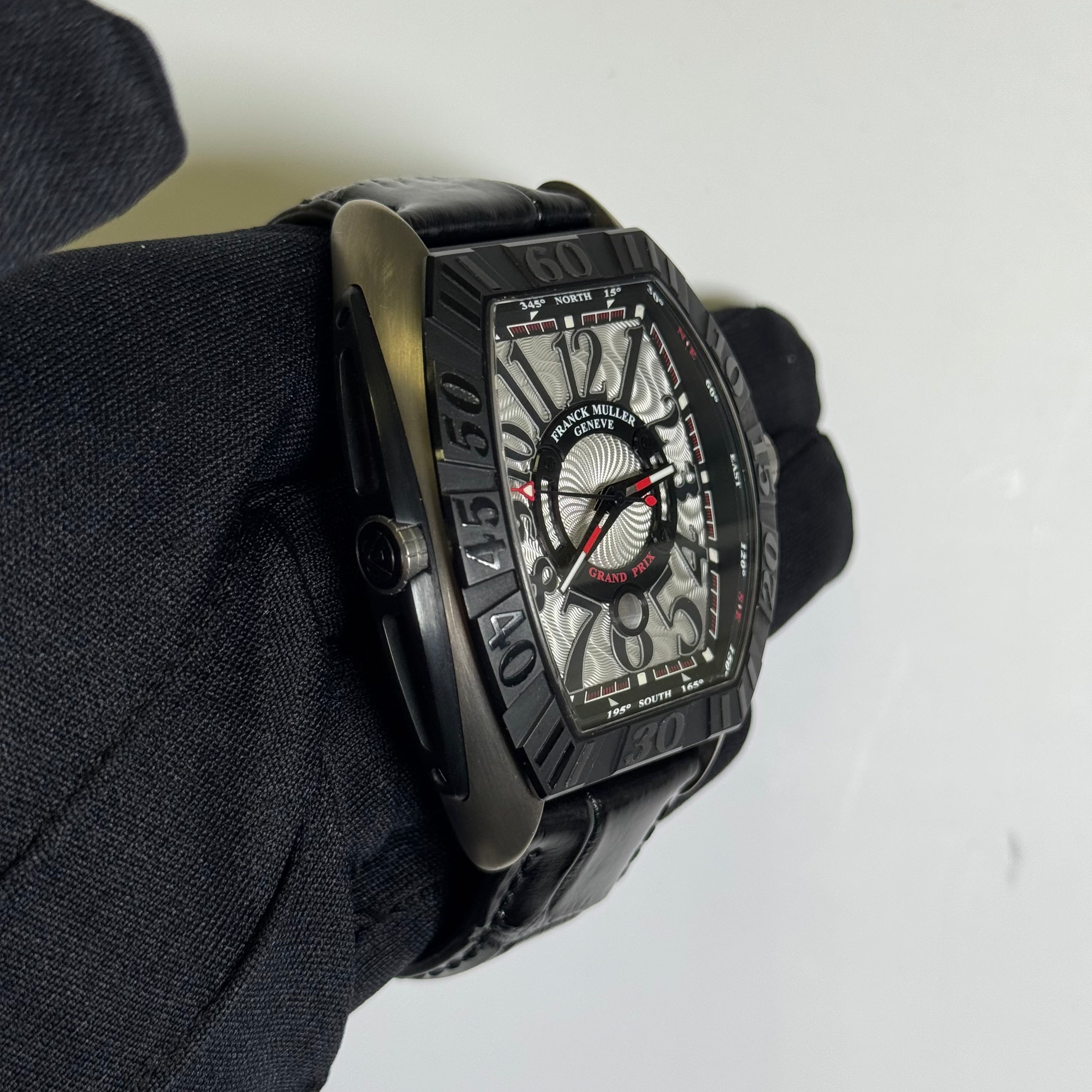 Franck Muller Conquistador 51mm Silver Dial Watch Ref# 9900 SC GP - Happy Jewelers Fine Jewelry Lifetime Warranty