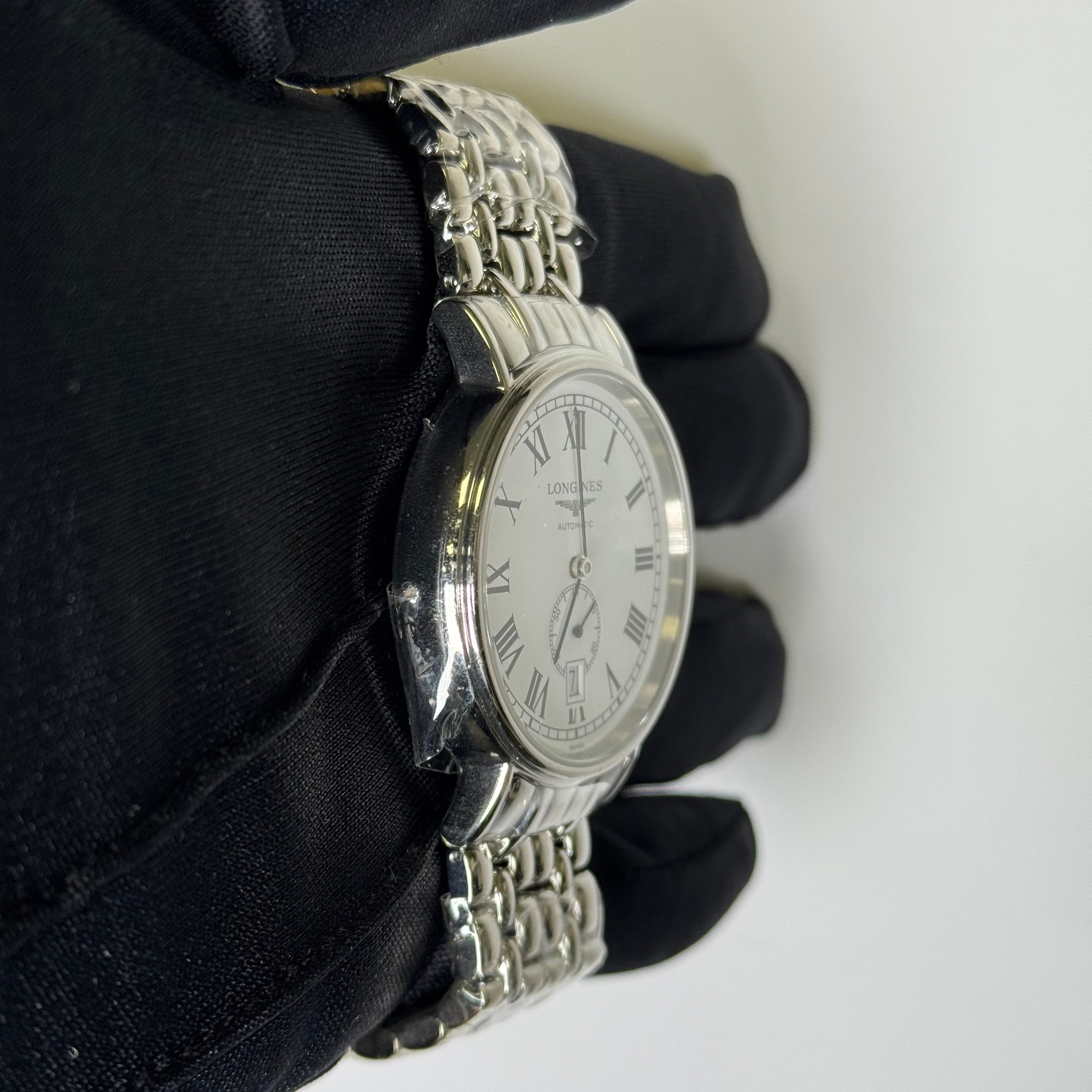 Longines Presence 40mm White Dial Watch Ref#L4.905.4.11.6 - Happy Jewelers Fine Jewelry Lifetime Warranty