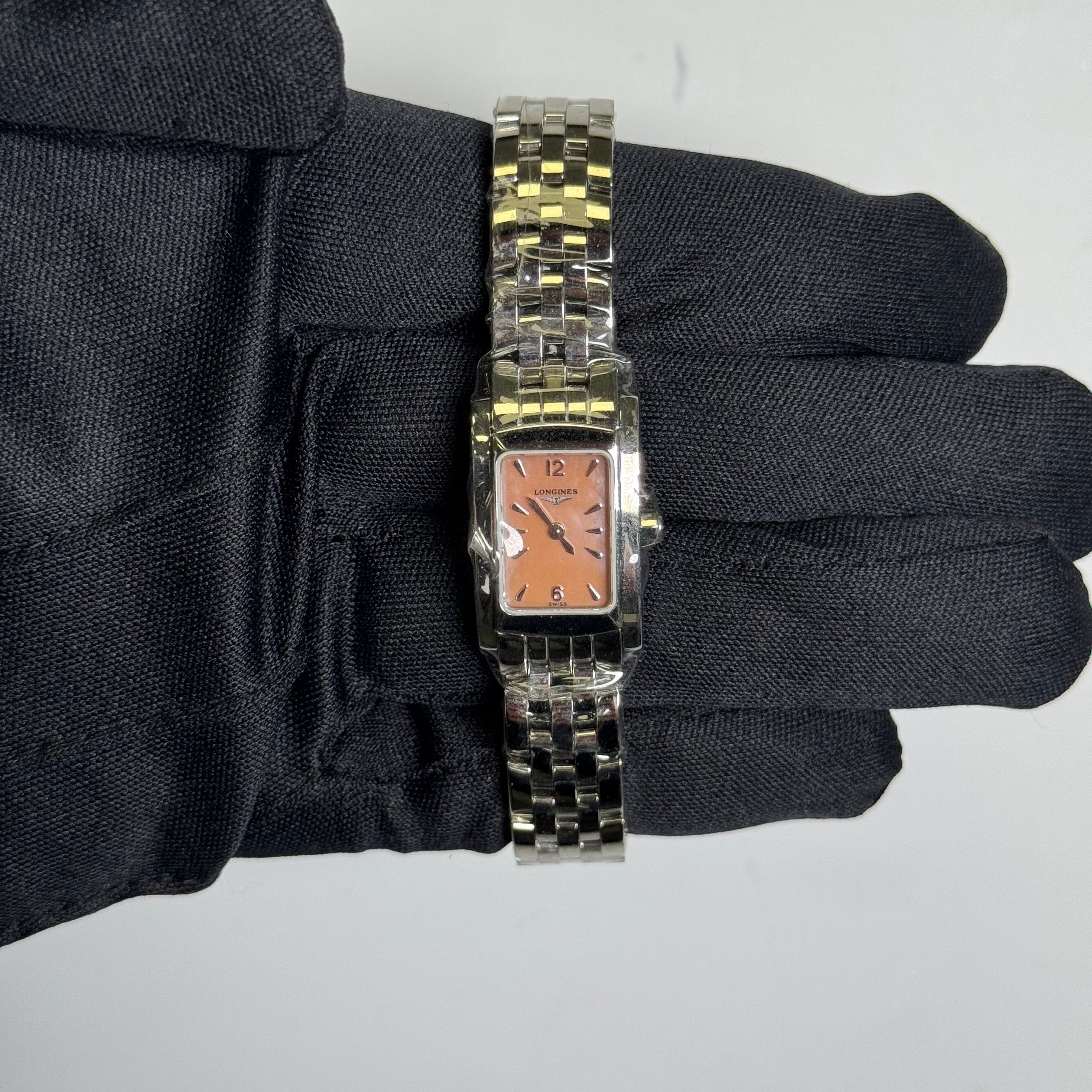 Longines Dai Chuo Vina 16mm Pink Dial Watch Ref#L5.158.4.80.6 - Happy Jewelers Fine Jewelry Lifetime Warranty