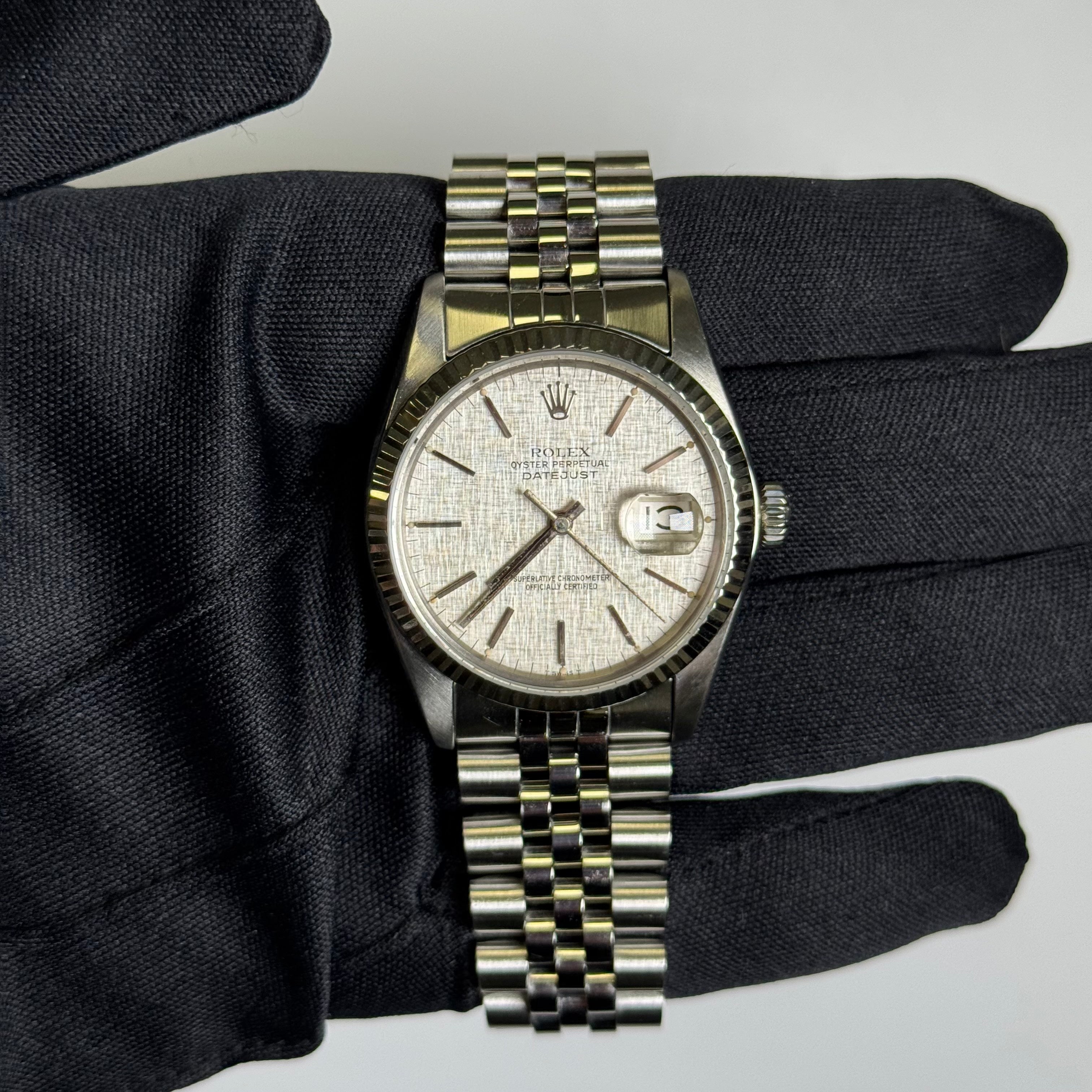 Rolex Datejust 36mm Silver Dial Watch Ref# 1601 - Happy Jewelers Fine Jewelry Lifetime Warranty