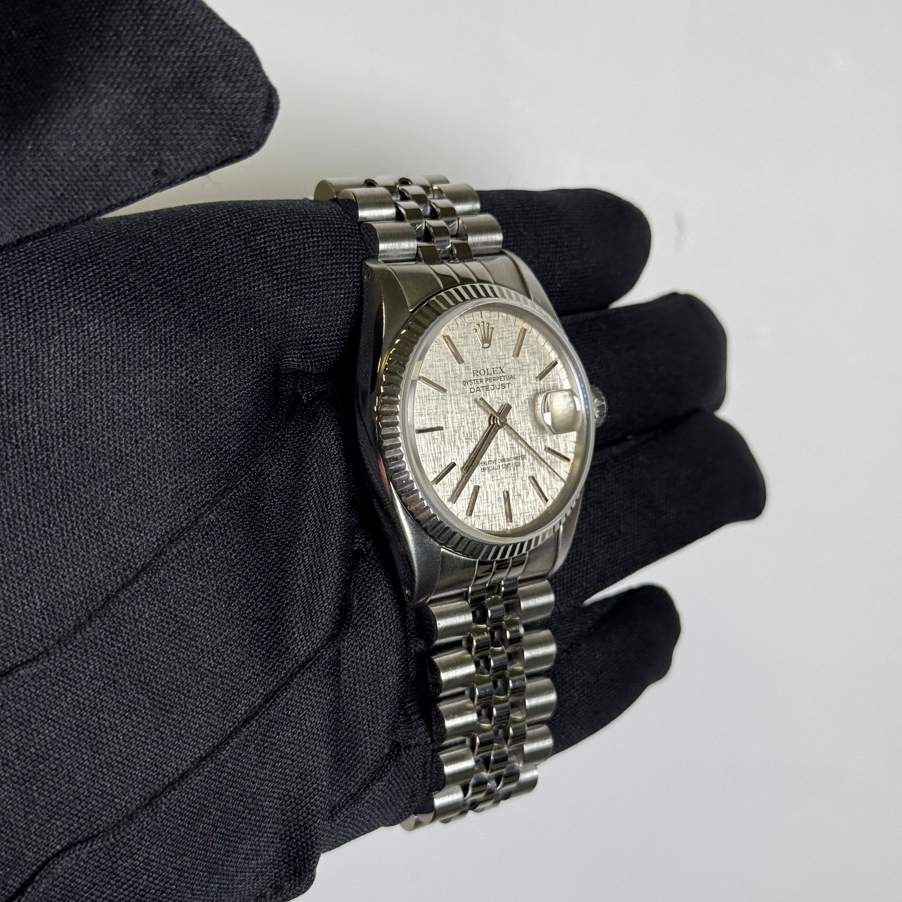 Rolex Datejust 36mm Silver Dial Watch Ref# 1601 - Happy Jewelers Fine Jewelry Lifetime Warranty