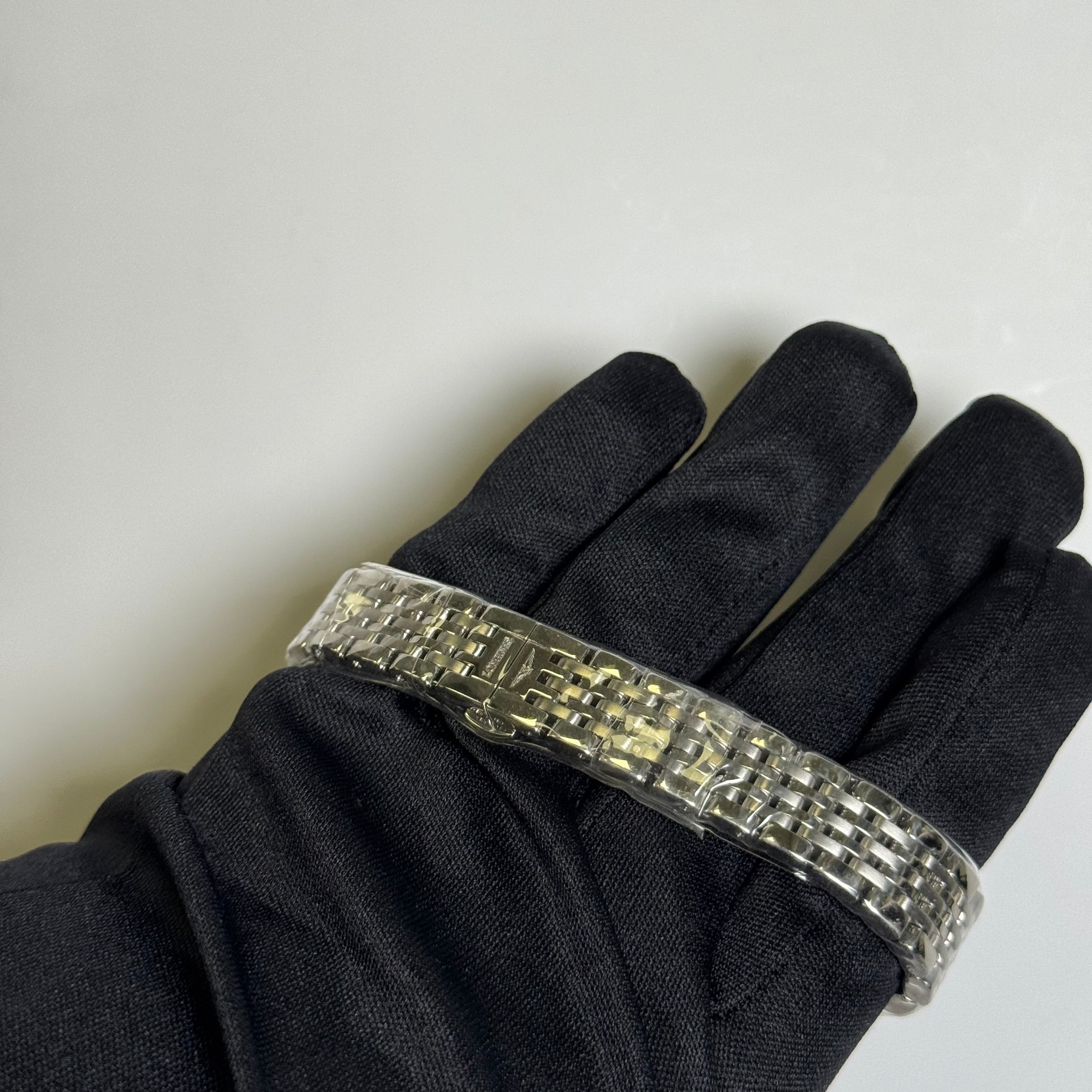 Longines Elegant Collection 29mm Black Dial Watch Ref#L4.310.4.57.6 - Happy Jewelers Fine Jewelry Lifetime Warranty