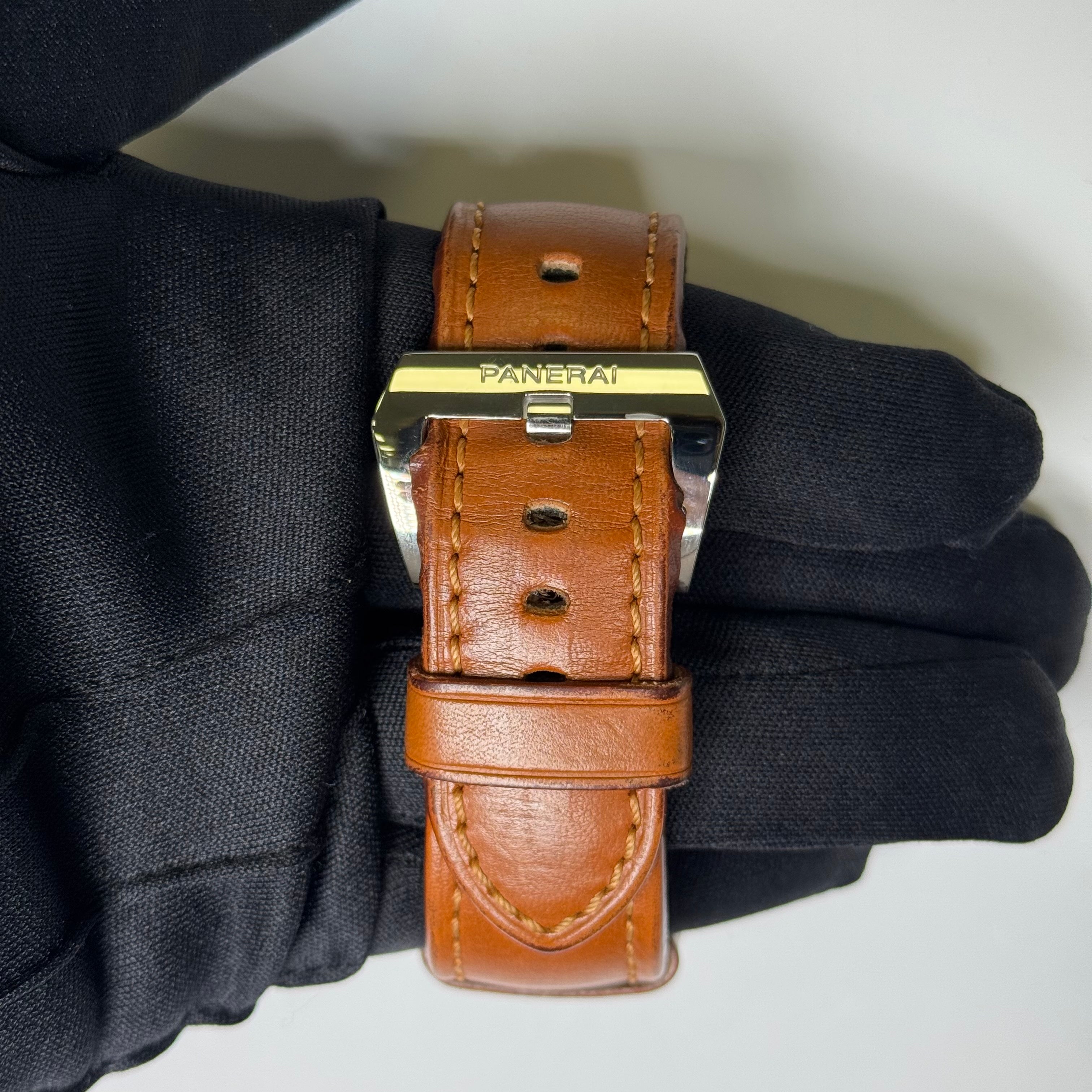 Panerai Luminor 44mm Black Dial Watch Ref# PAM00510