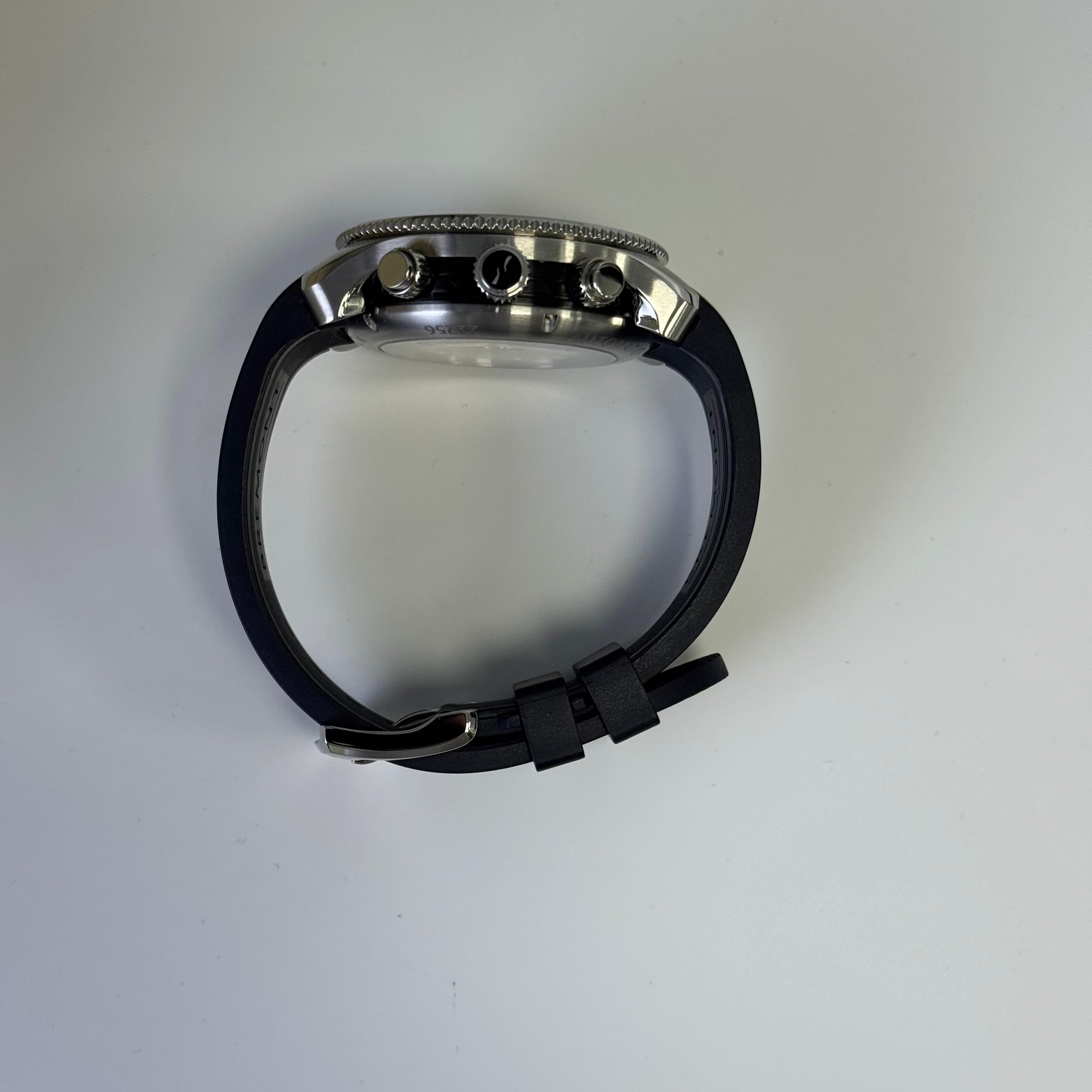 Bremont Supermarine Chronograph Stainless Steel 43mm Blue Stick Dial Watch Reference #: SMARINECHRONO - Happy Jewelers Fine Jewelry Lifetime Warranty