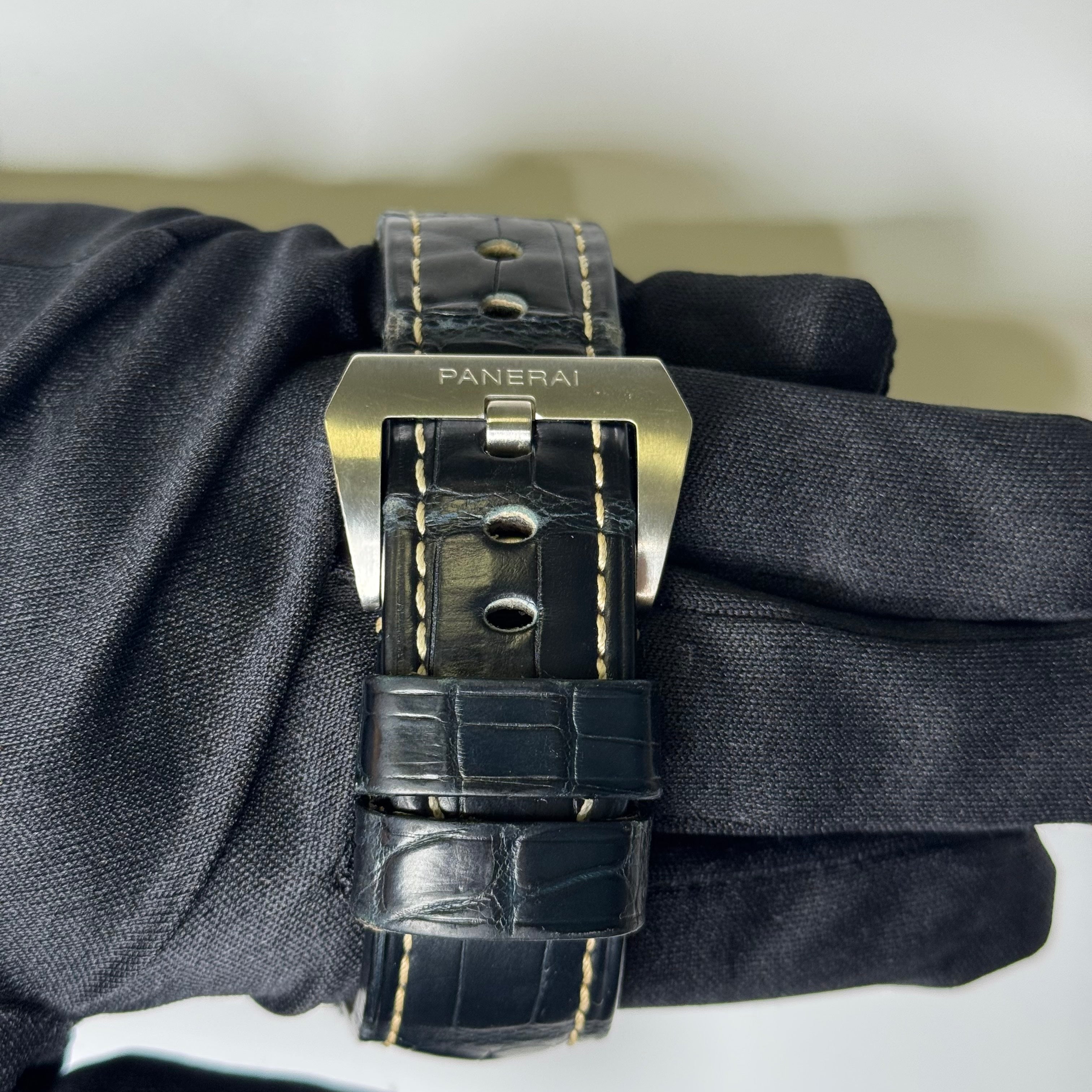 Panerai Luminor 44mm Blue Dial Ref# PAM01313 - Happy Jewelers Fine Jewelry Lifetime Warranty