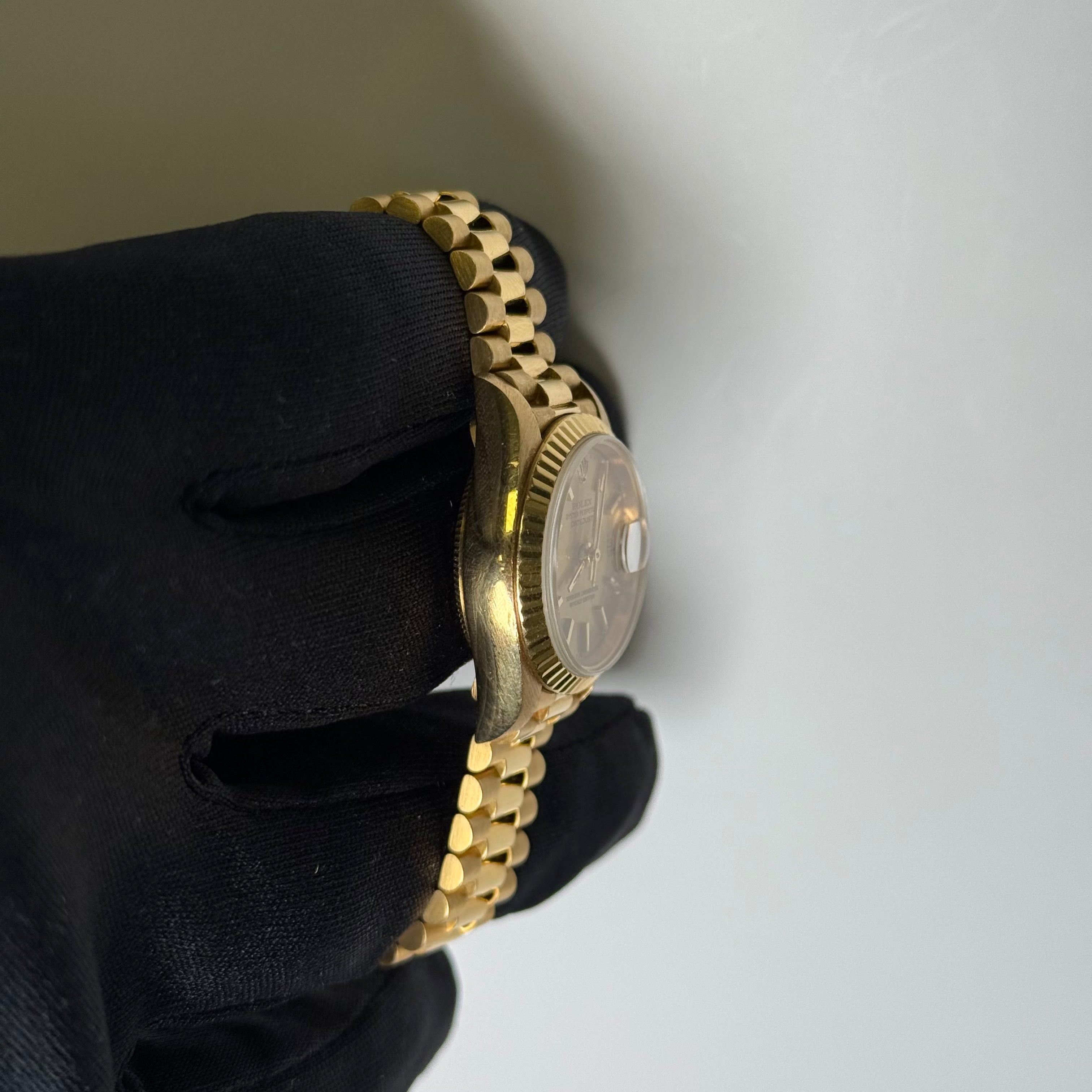 Rolex Datejust 26mm Champagne Dial Watch Ref# 69178 - Happy Jewelers Fine Jewelry Lifetime Warranty
