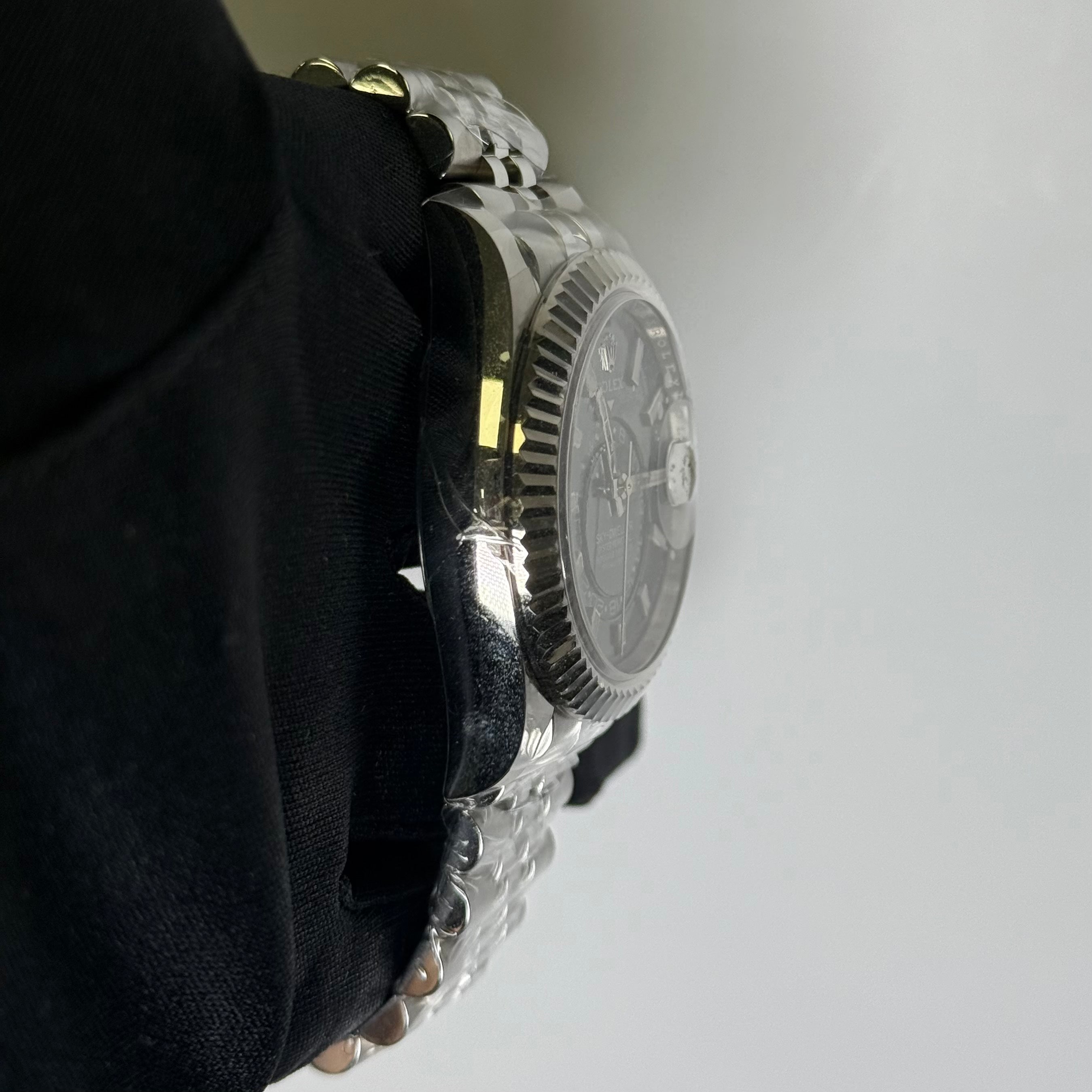 Rolex Sky-Dweller 42mm Green Dial Watch Ref# 336934 - Happy Jewelers Fine Jewelry Lifetime Warranty