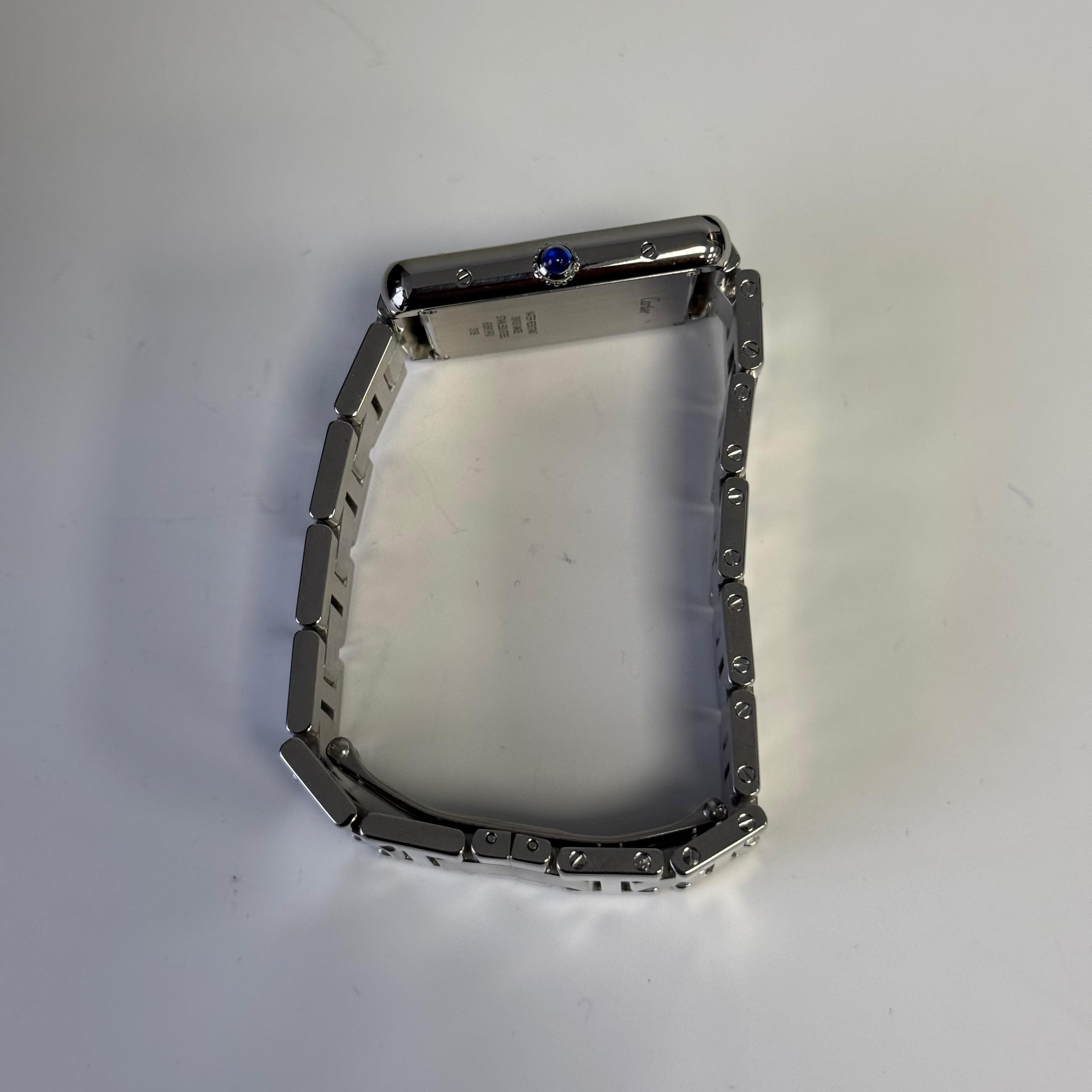 Cartier Tank Solo 34.8mm White Dial Watch Reference #W5200014 - Happy Jewelers Fine Jewelry Lifetime Warranty