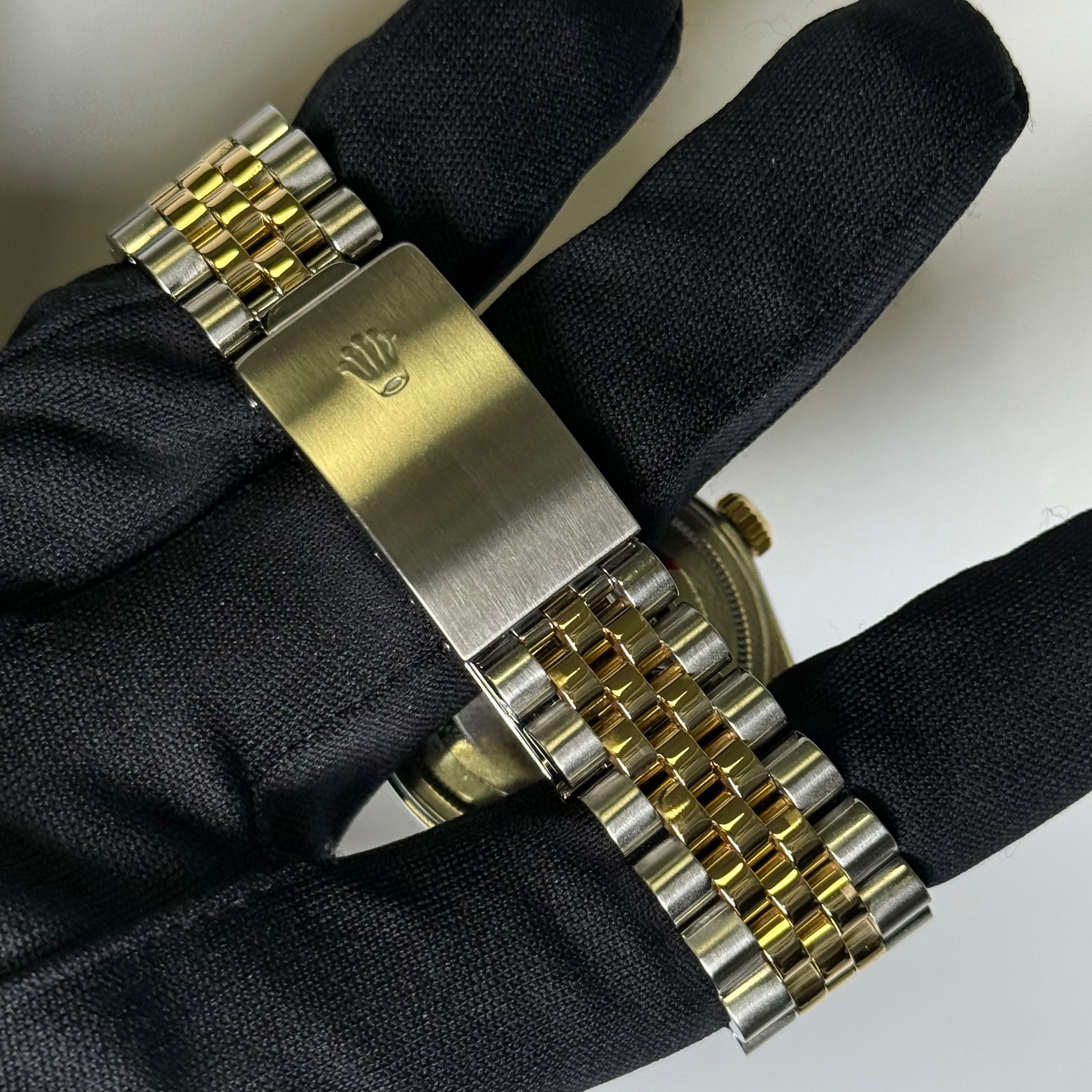 Rolex Datejust 36mm Champagne Dial Watch Ref# 16013 - Happy Jewelers Fine Jewelry Lifetime Warranty