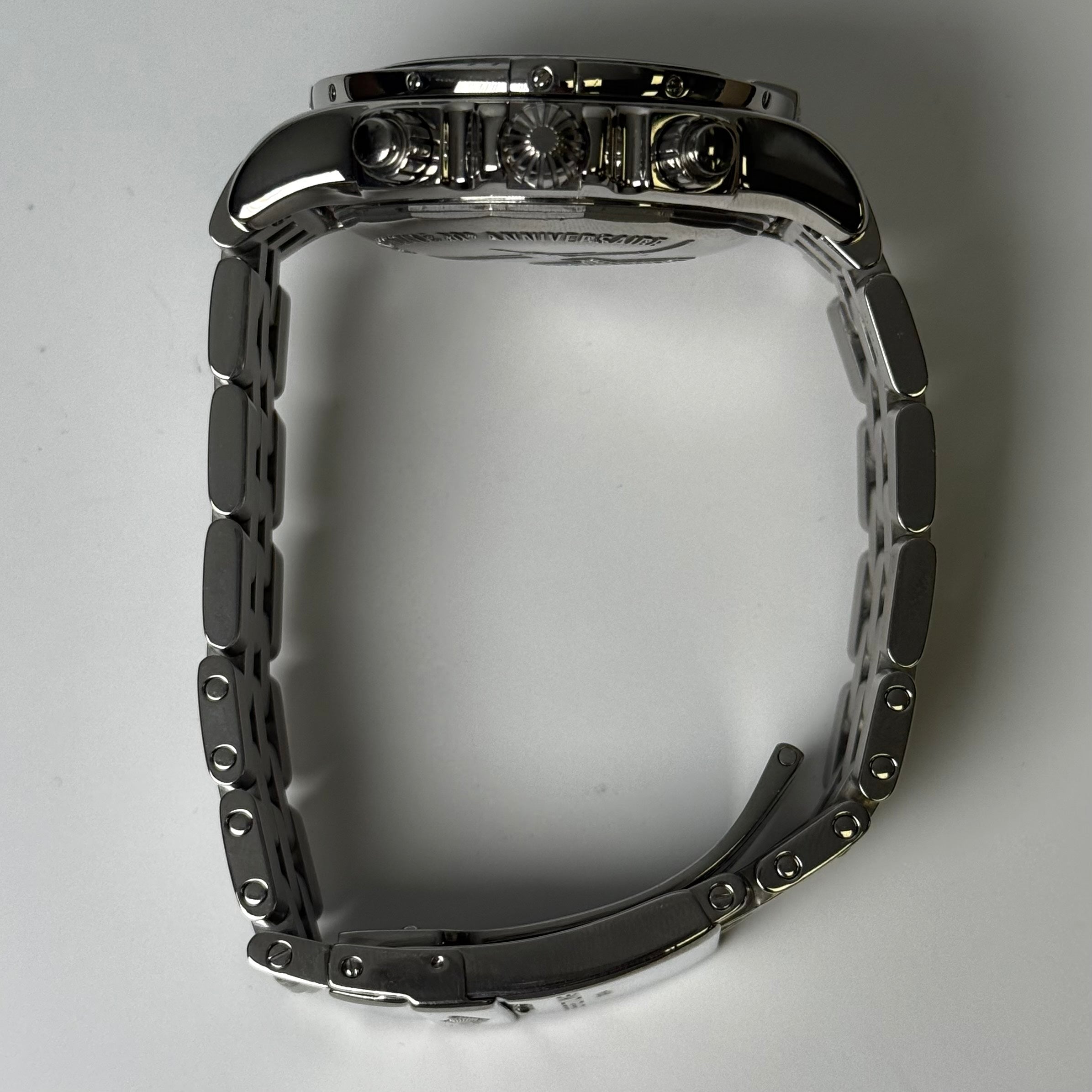 Breitling Chronomat 44mm Black Dial Watch Ref# AB0115 - Happy Jewelers Fine Jewelry Lifetime Warranty