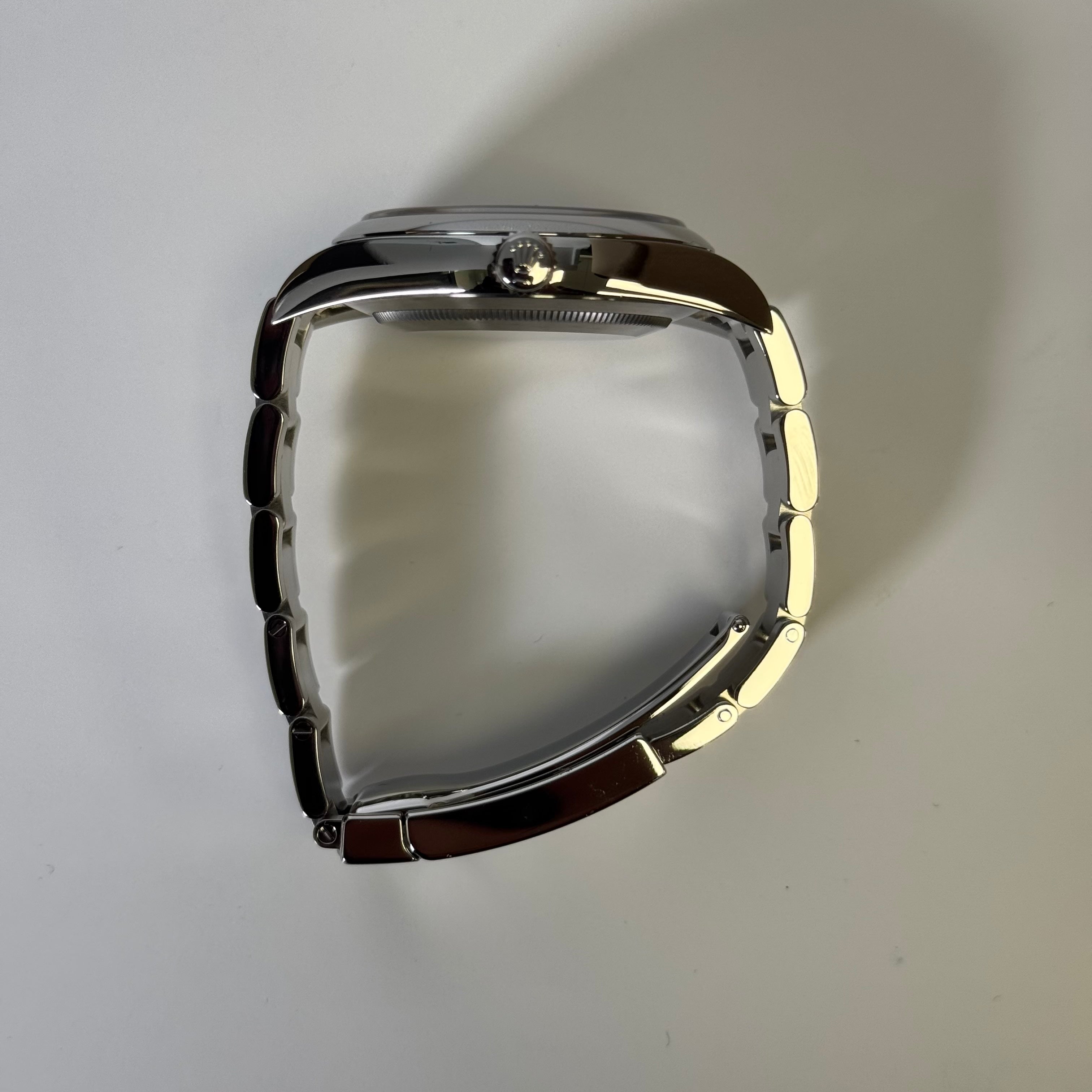 Rolex Oyster Perpetual 39mm Rhodium Dial Watch Ref# 114300 - Happy Jewelers Fine Jewelry Lifetime Warranty