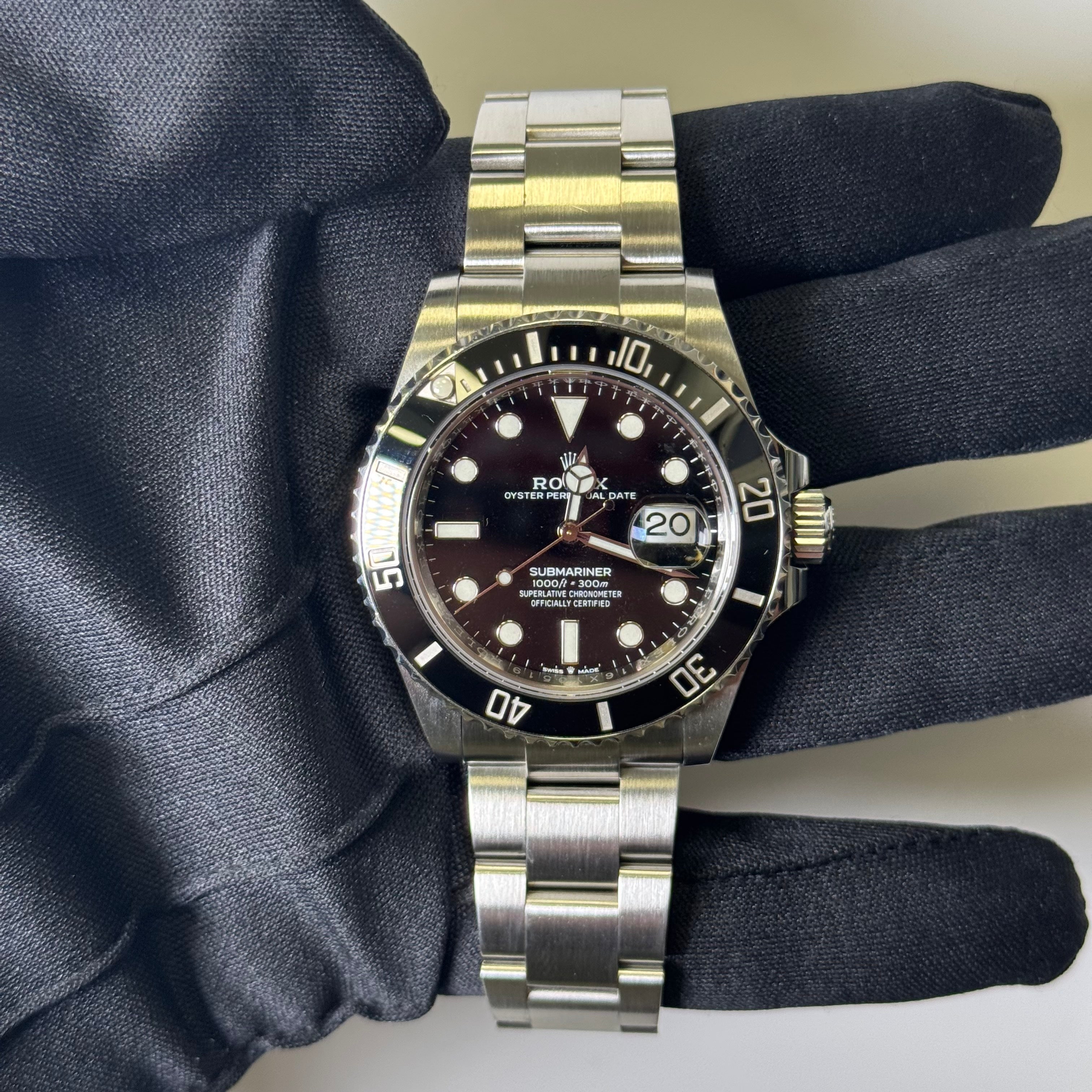 Rolex Submariner 41mm Black Dial Watch Ref# 126610LN - Happy Jewelers Fine Jewelry Lifetime Warranty