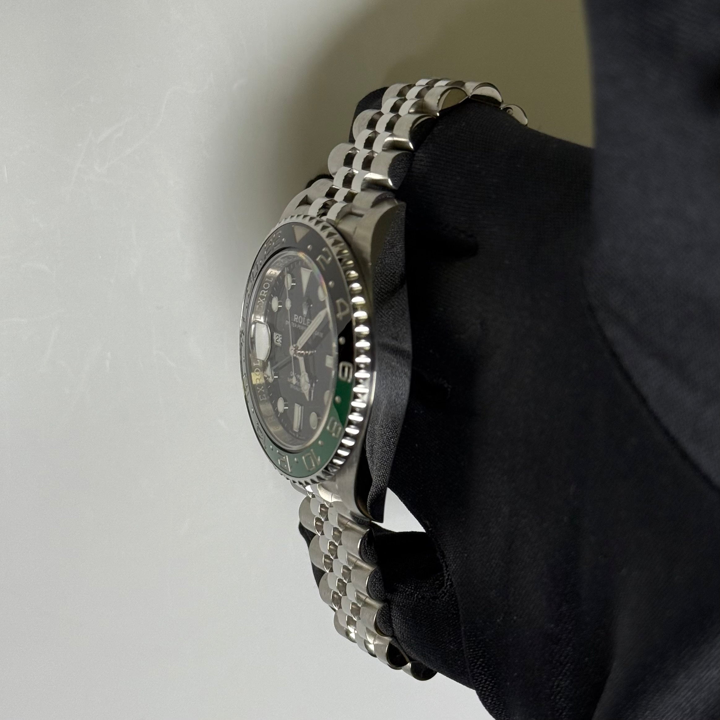 Rolex GMT-Master II 40mm Black Dial Watch Ref# 126720VTNR - Happy Jewelers Fine Jewelry Lifetime Warranty
