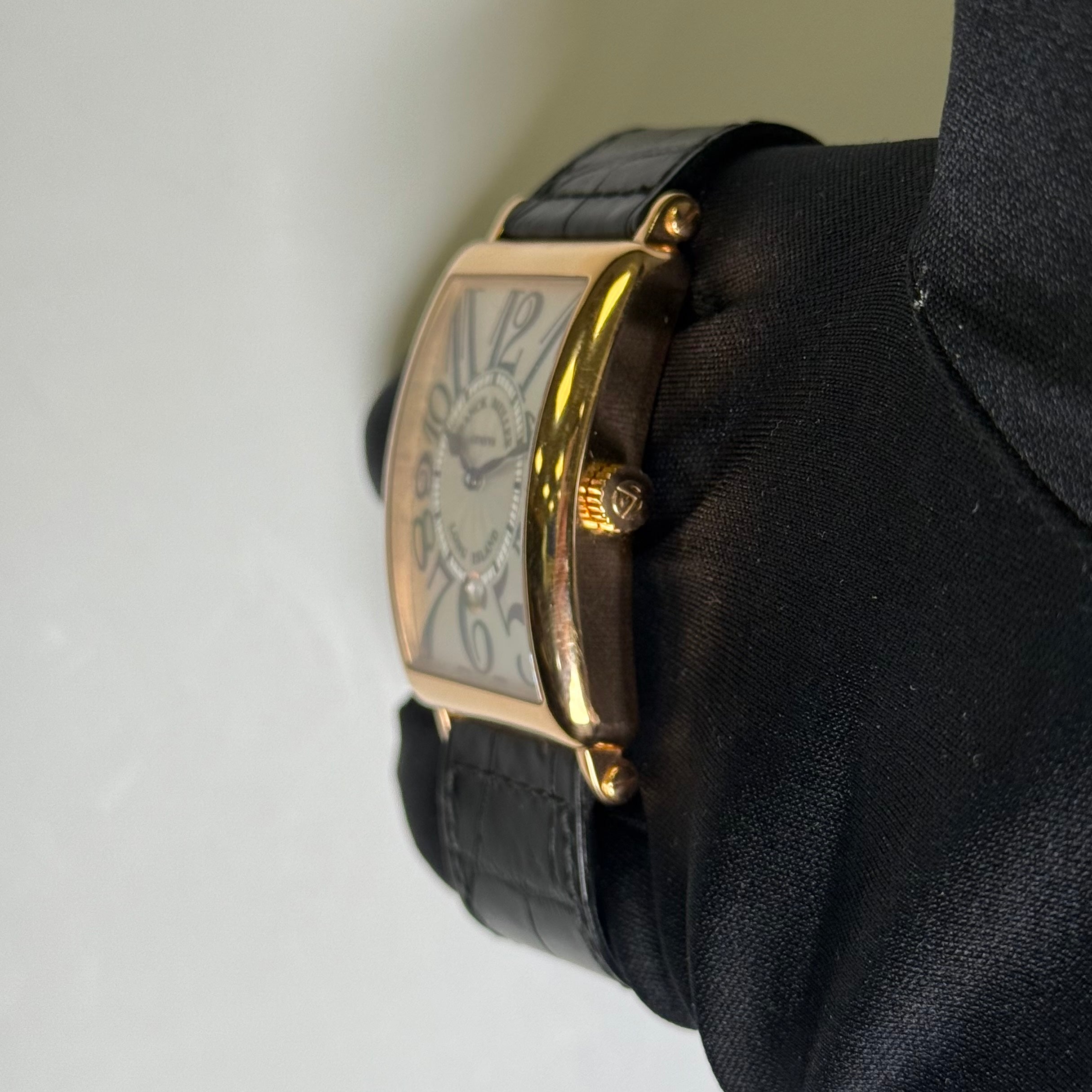 Franck Muller Long Island 40 x 32mm White Dial Watch Ref# 1150 SC DT